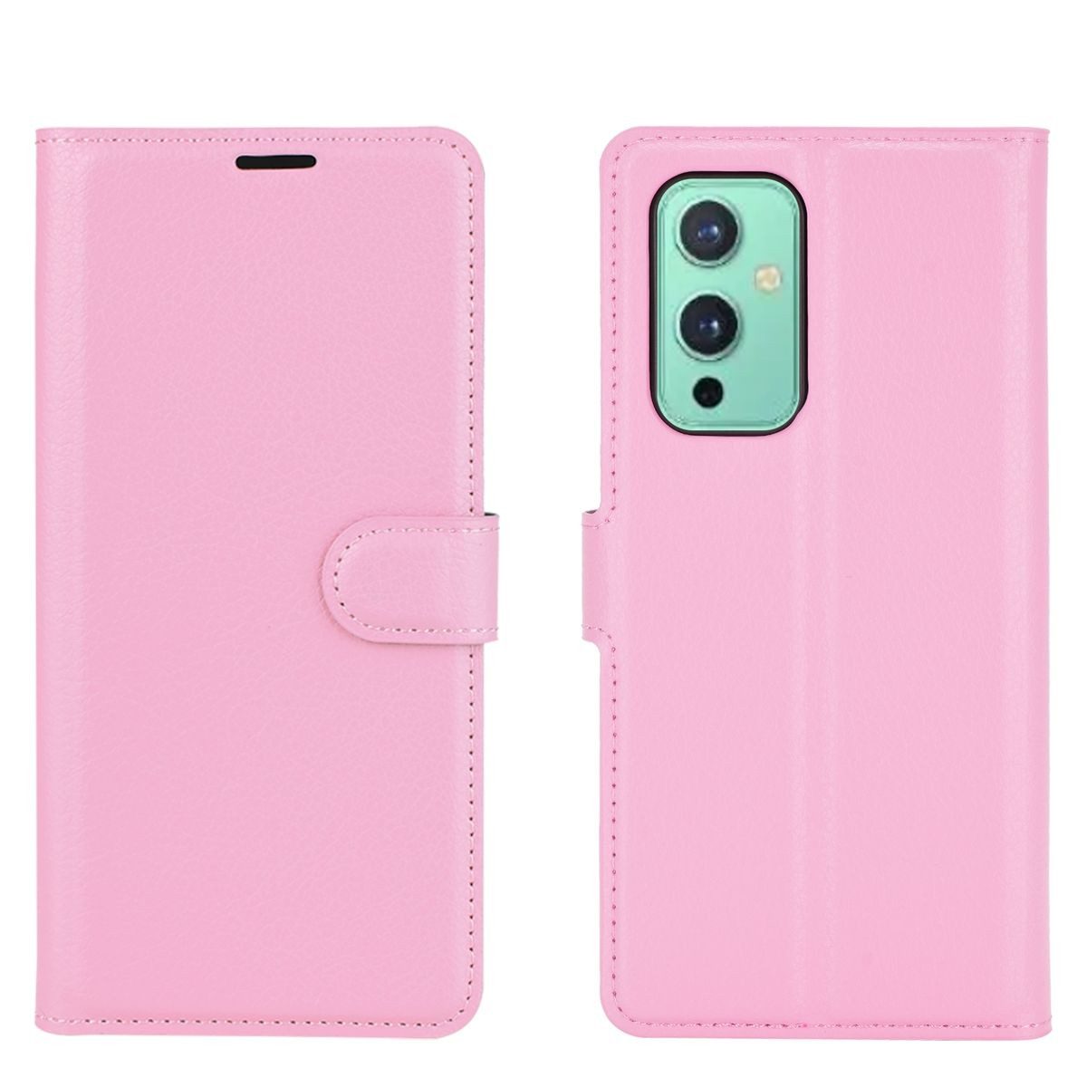 König Design Handyhülle OnePlus 9, Schutzhülle Schutztasche Case Cover Etuis Wallet Klapptasche Bookstyle