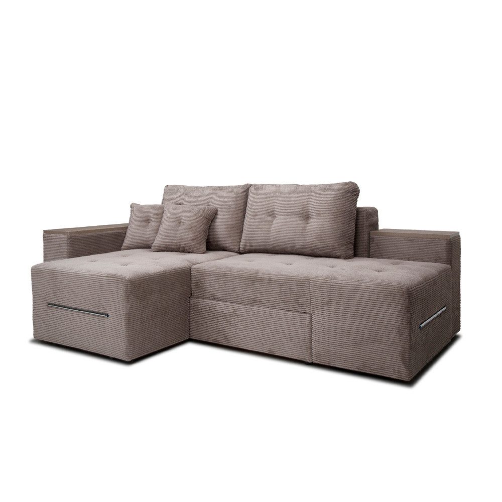 VitaliSpa® Ecksofa Ecksofa, Beige, 240 x günstig online kaufen
