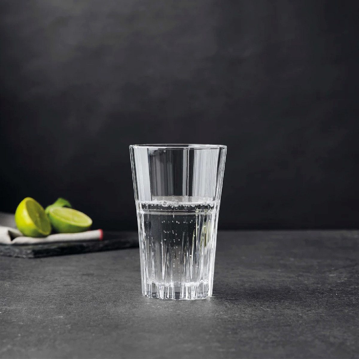 Longdrinkglas Crystallin Sword 4-tlg. 350 ml Kristall-Look