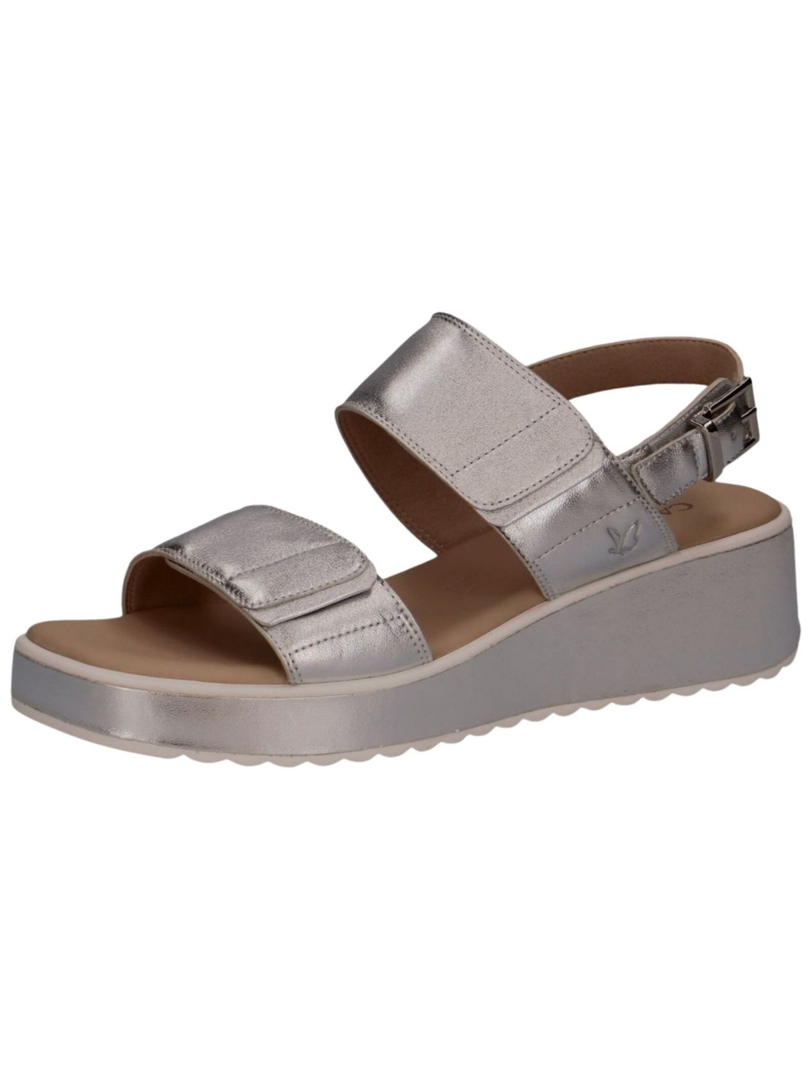 Sandalen Leder Keilsandalette