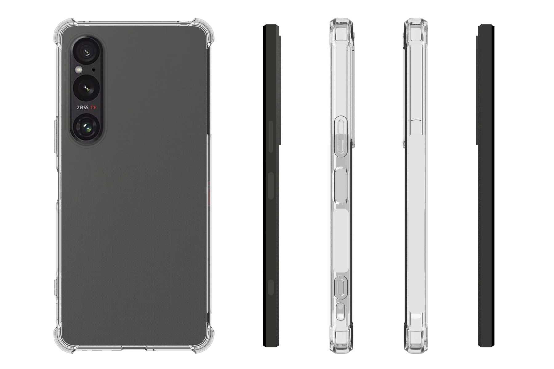 mtb more energy Smartphone-Hülle Clear Armor Case für Sony Xperia 1 VI, Transparente TPU Schutzhülle Case Backcover mit Anti-Shock Verstärkung