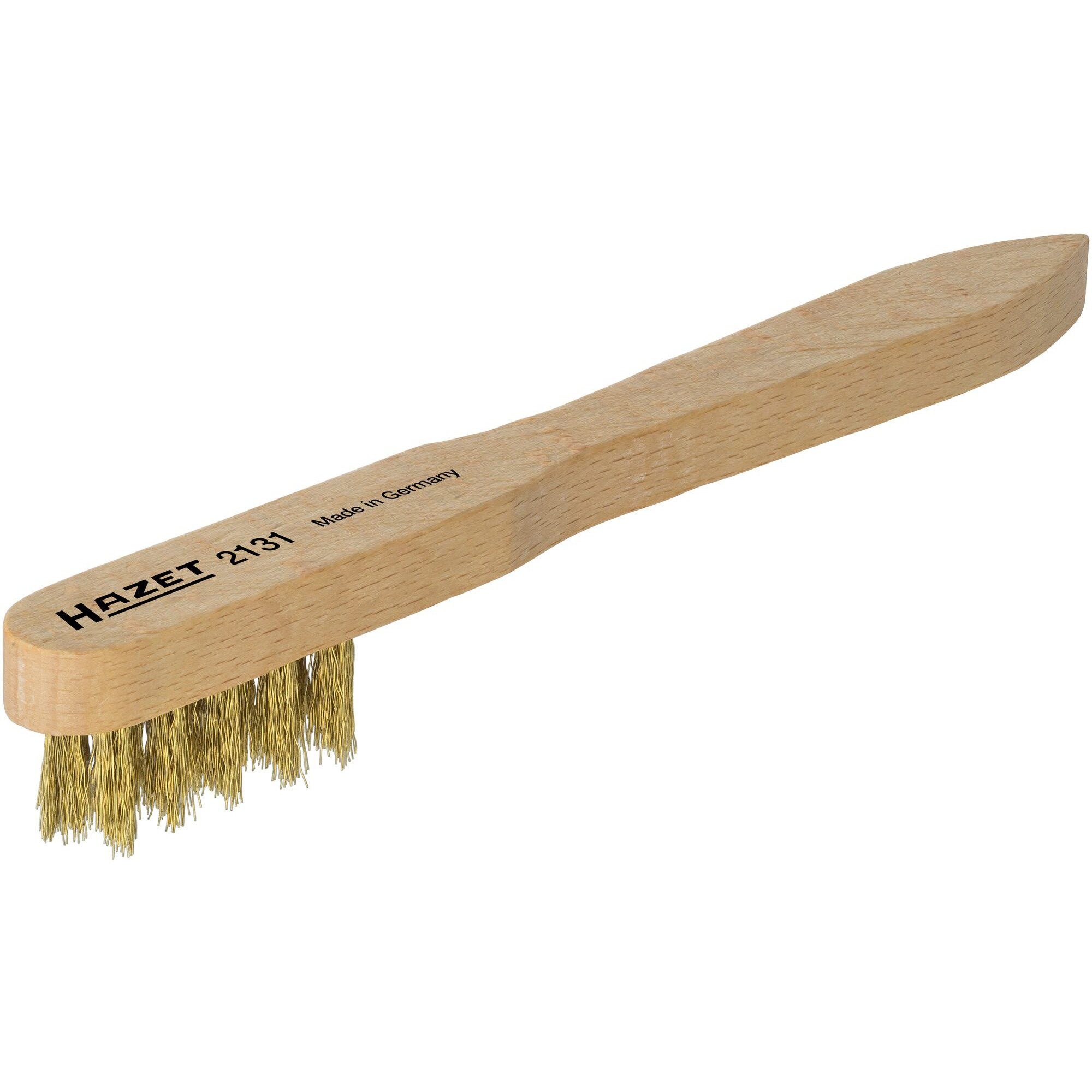 Multitool Hazet Zündkerzen-Bürste 2131, (Holz / Messing)