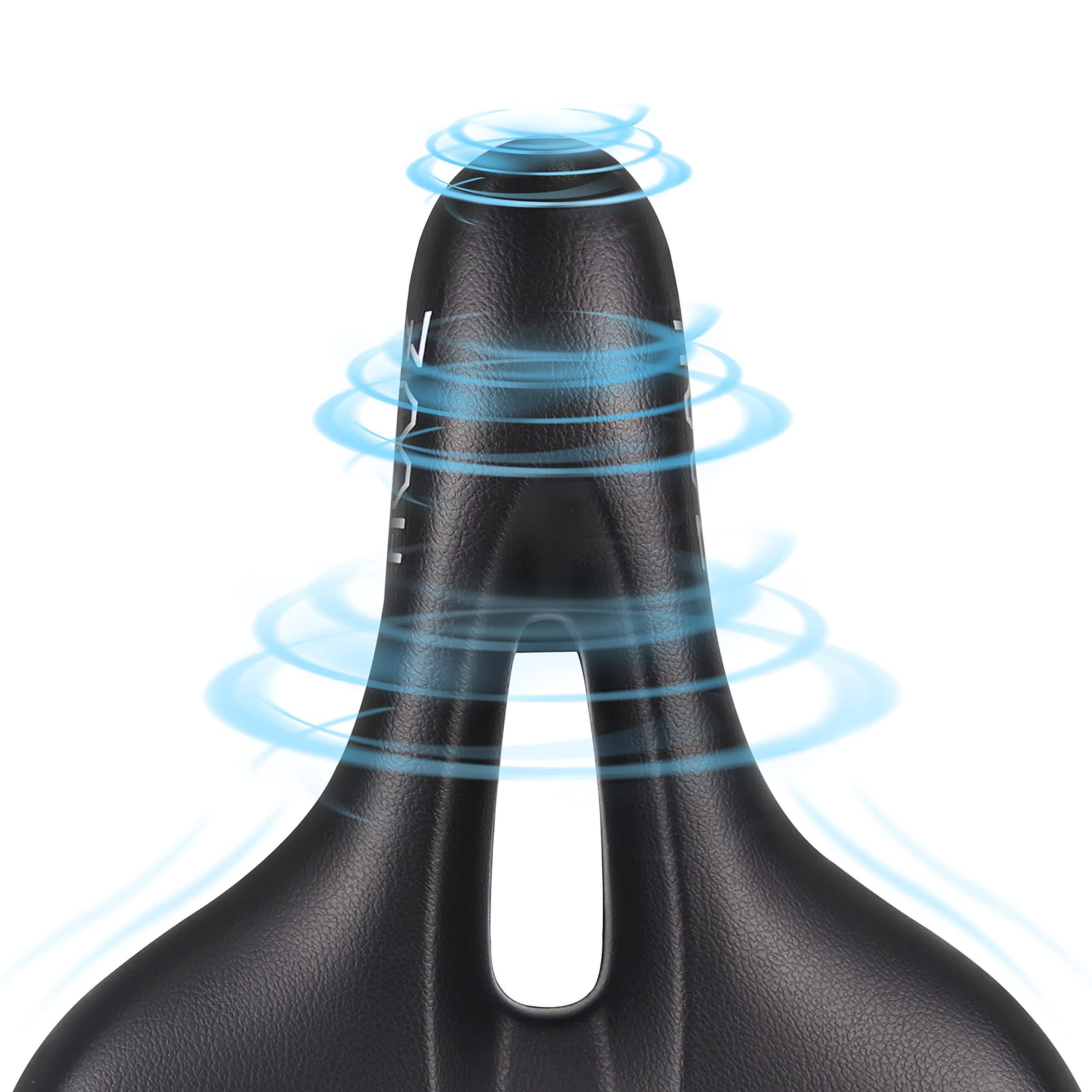 Nettlife Fahrradsattel Fahrradsattel mit Gel Fahrrad Sattel, mit Regenschutz