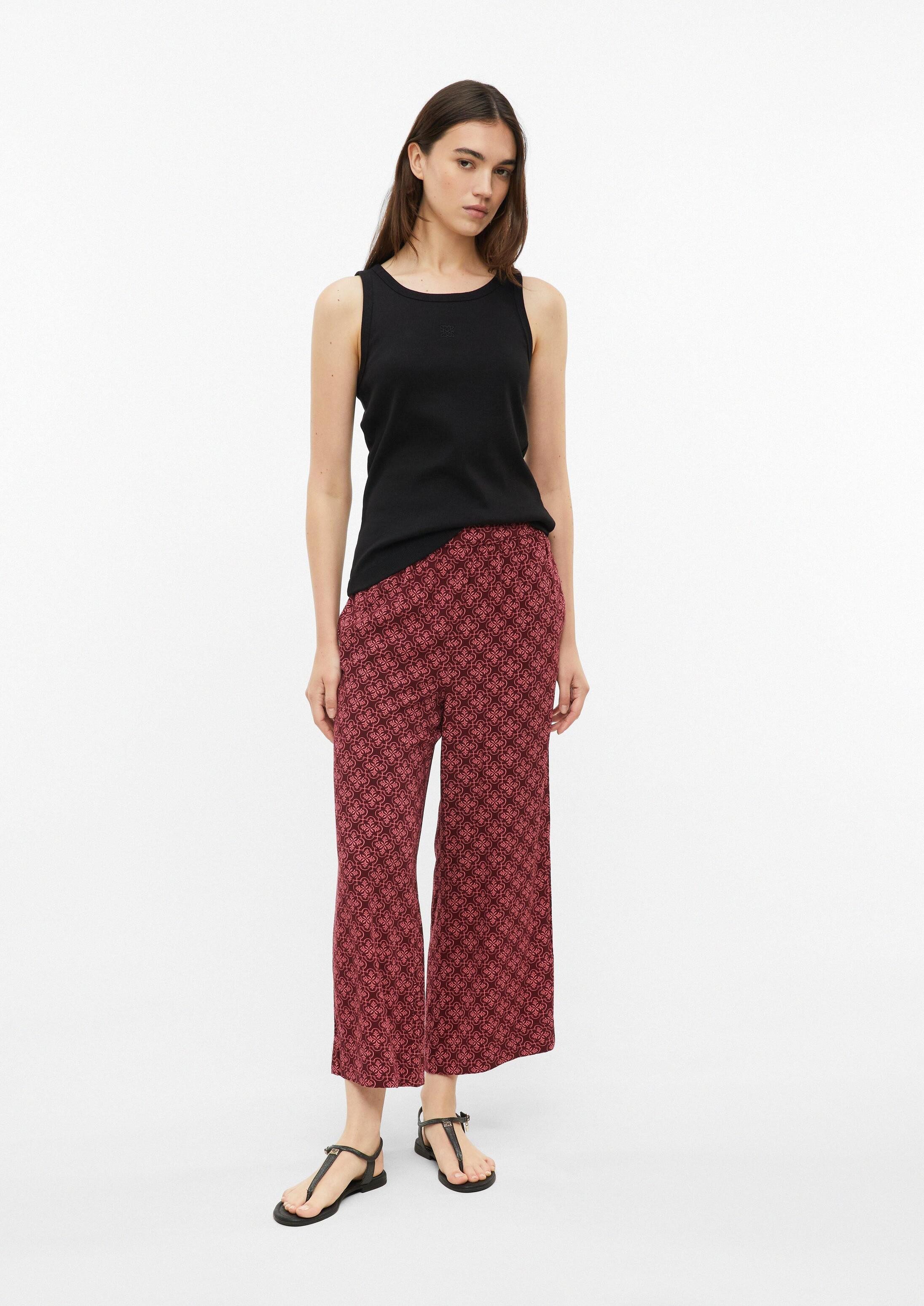 s.Oliver Culotte Hose Culotte aus Viskose
