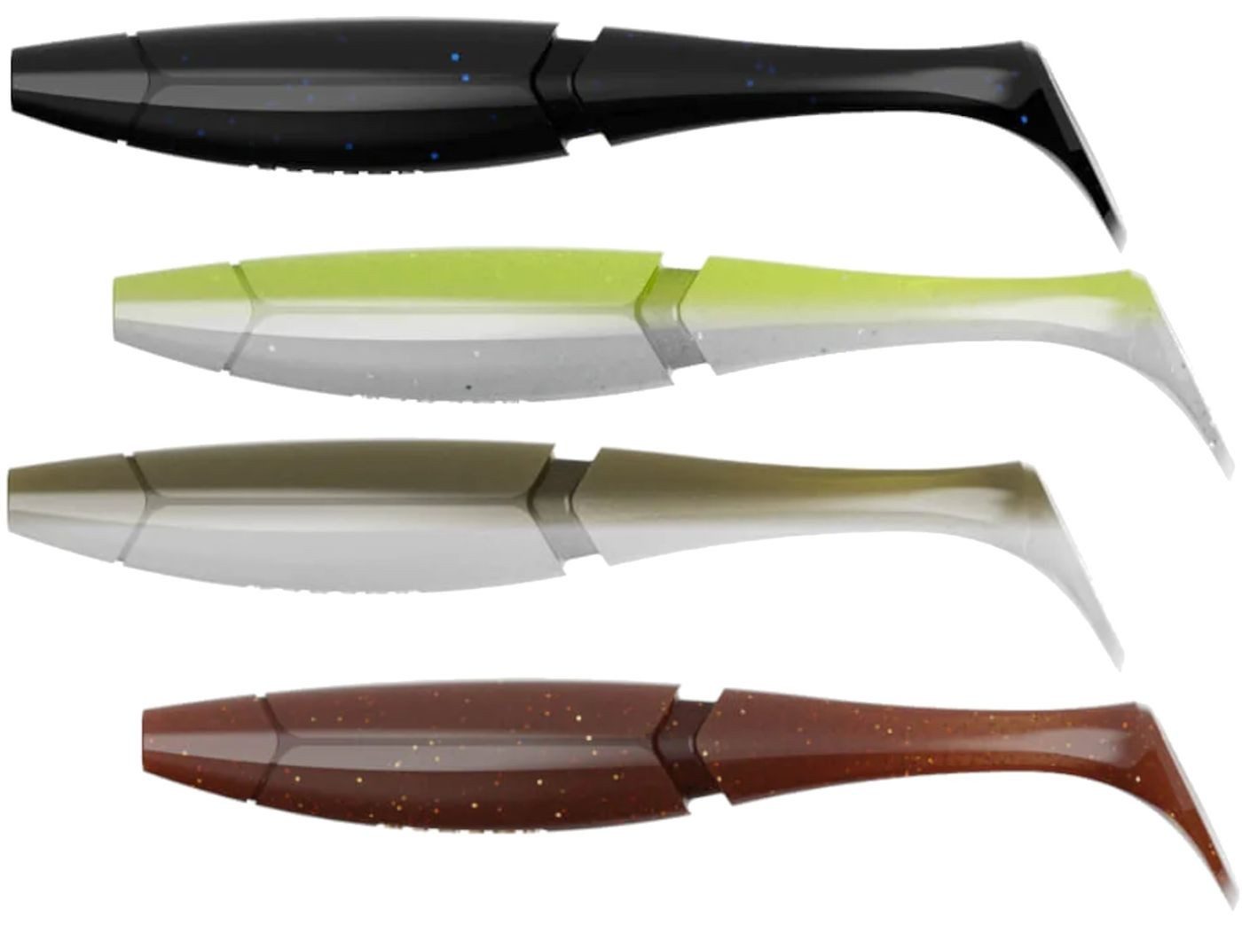 Jaeger Kunstköder Jaeger Fishing Vimba 14cm 21g - 3 Gummifische