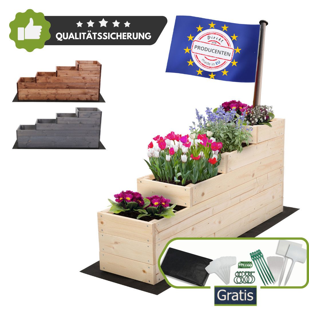 Modo24 Hochbeet ZP07 Kräuterbeet, Gartenbeet, Pflanzkasten, günstig online kaufen