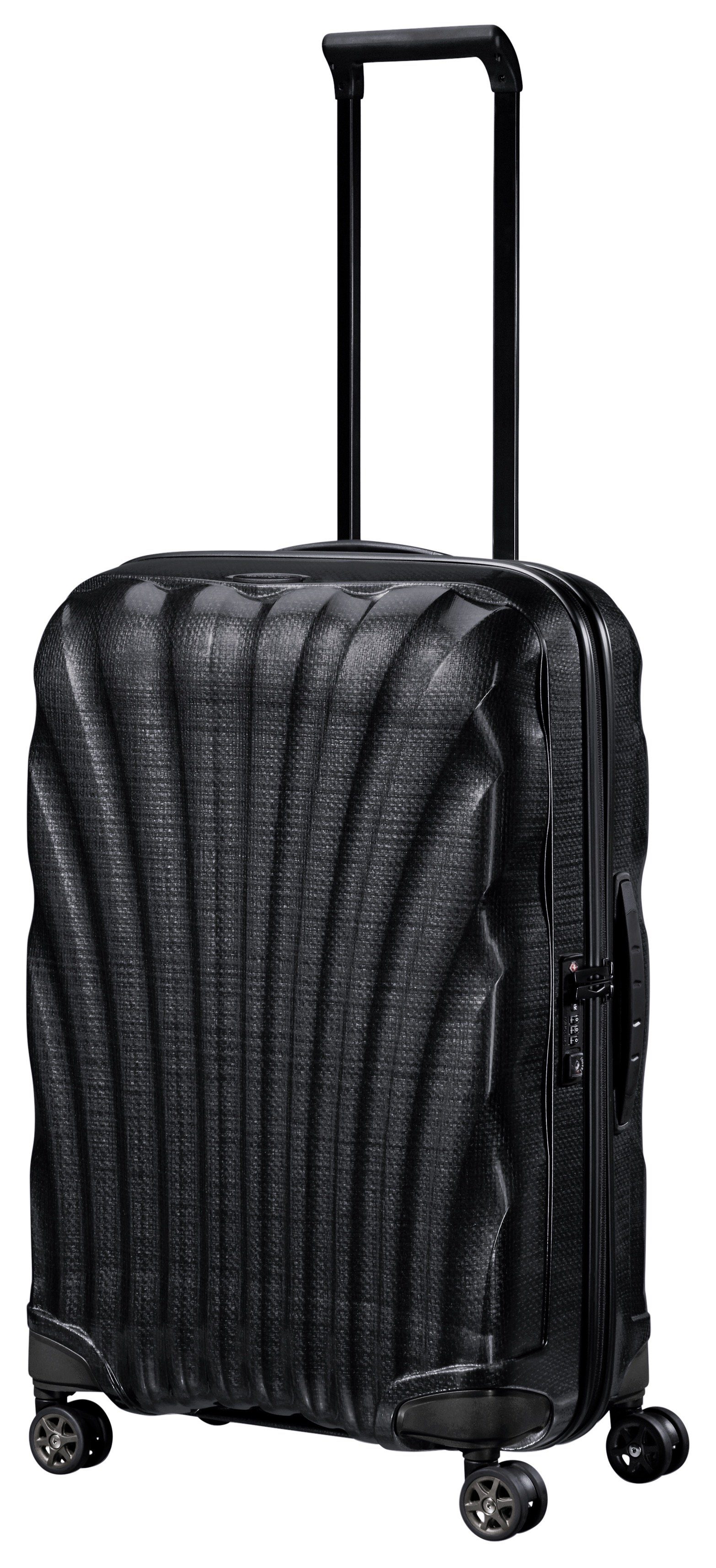 Samsonite Hartschalen-Trolley C-LITE, verschiedene Größen und Farben, 4 Rollen, mit arretierbarem und versenkbarem Druckknopf-Trolleysystem