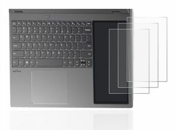 Savvies Schutzfolie für Lenovo ThinkBook Plus Gen 3 (Unteres Display), Displayschutzfolie, 18 Stück, Folie klar