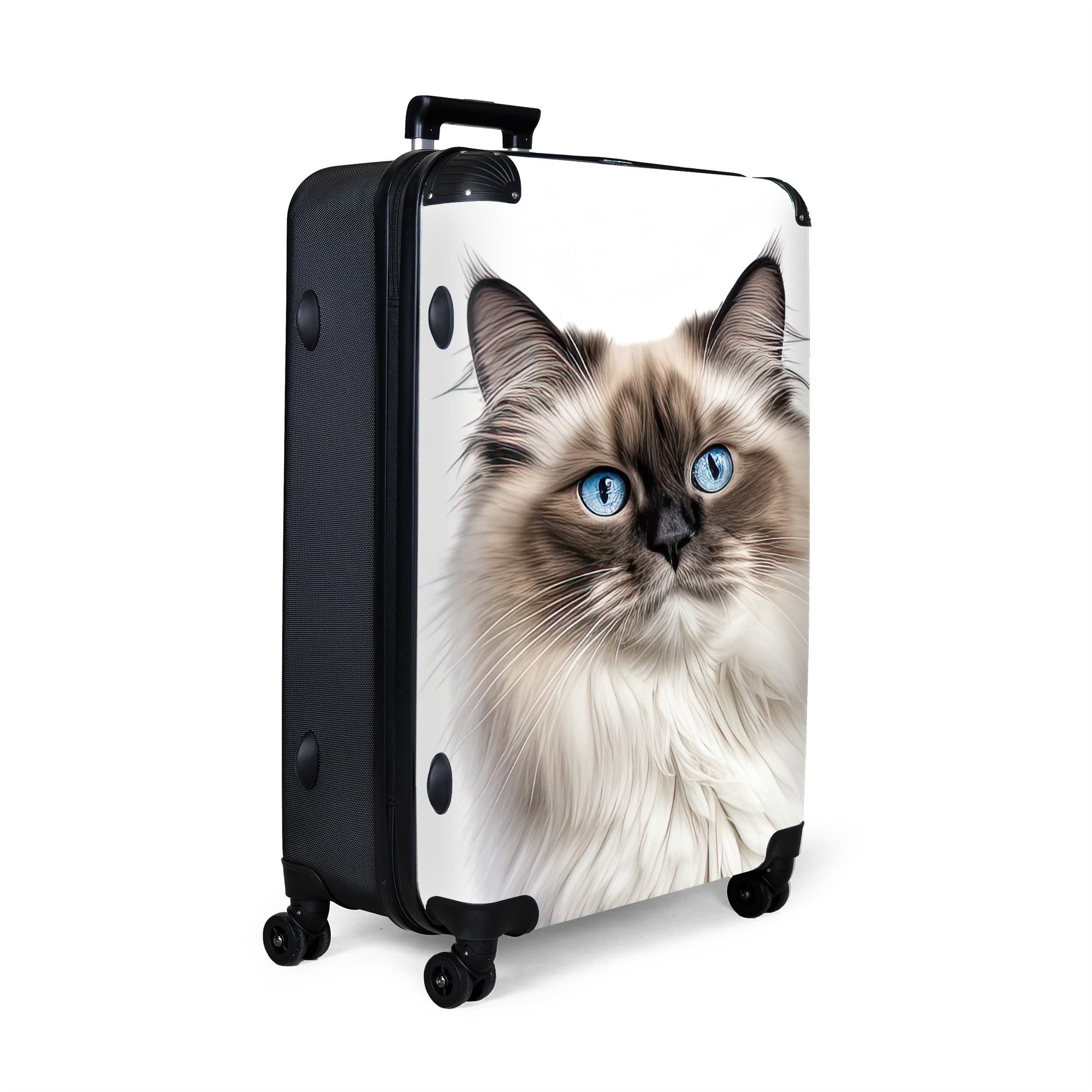 NoBoringSuitcases.com© Hartschalen-Trolley Katze - Haustier - günstig online kaufen