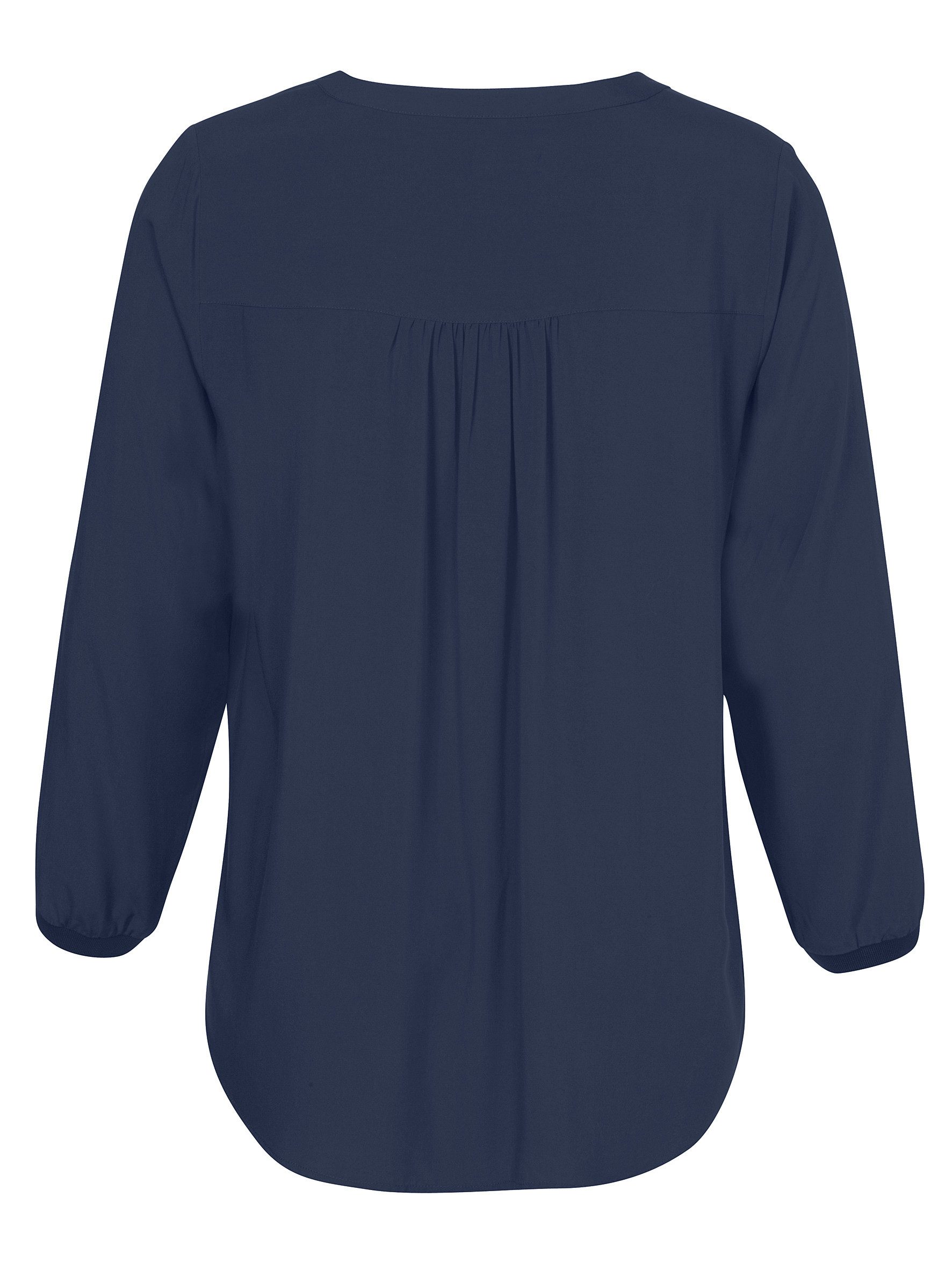 VIA APPIA DUE Klassische Bluse Tunika V-Ausschnitt 1/1 Arm günstig online kaufen