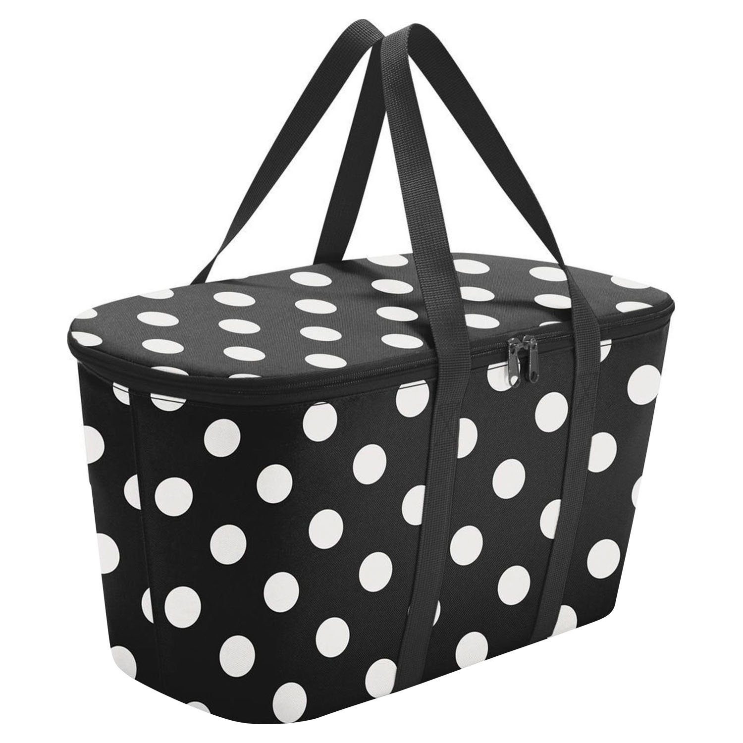 Kühltasche COOLERBAG, Schwarz, Weiß, Polyester