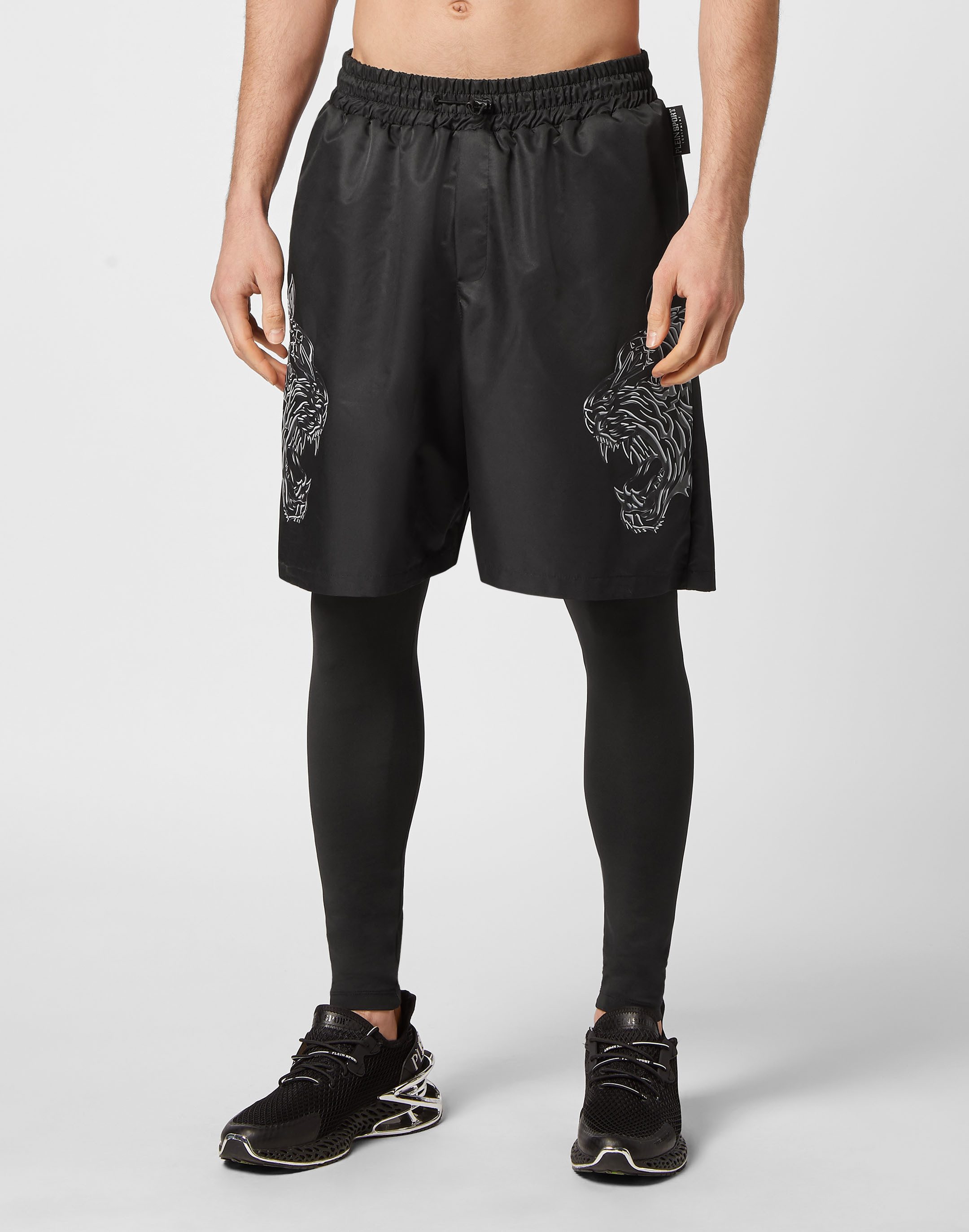 PLEIN SPORT Sporthose Tiger