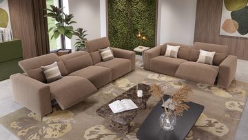 Sofanella 3-Sitzer Stoffsofa LENOLA Dreisitzer Stoffgarnitur XXL-Couch