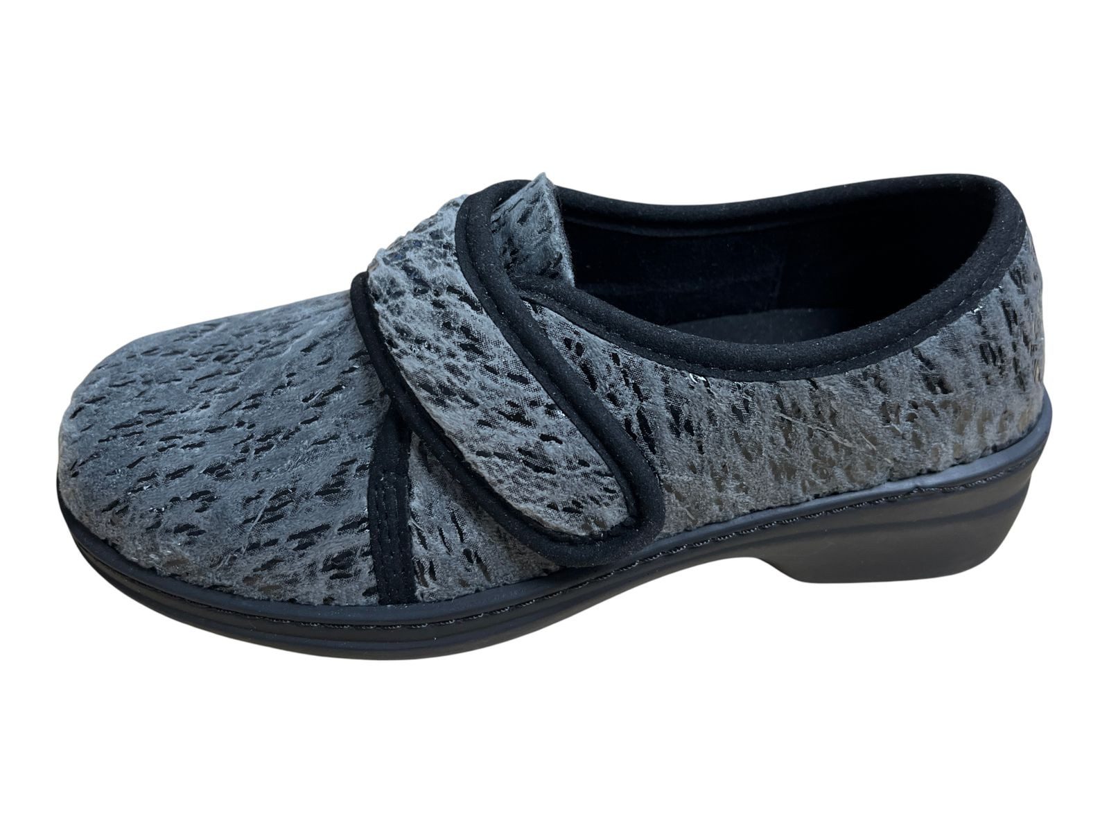 algemare Algemare Damen Hausschuh 8325-2645 grau/kombi Hausschuh