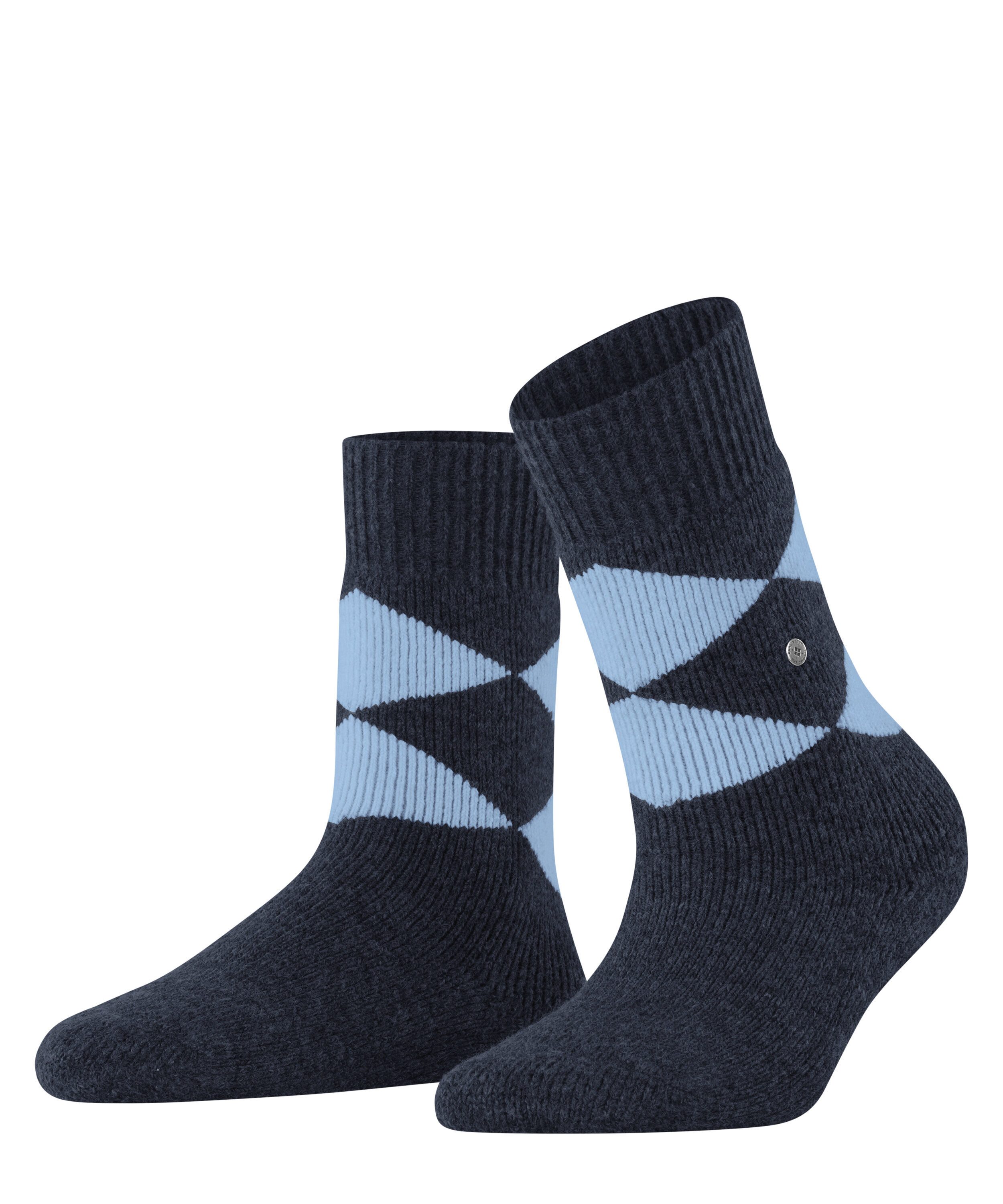 Burlington Haussocken Burlington Cosy Argyle Damen (1-Paar)