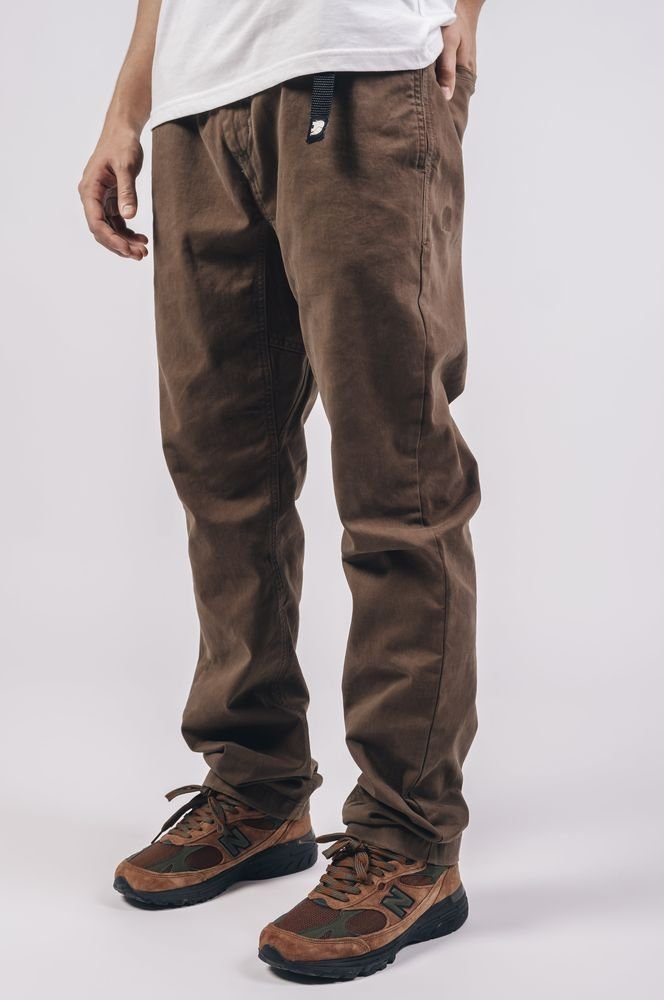 Trendsplant Trainingshose Ecodye Cotton Climber Pant Poplar Brown günstig online kaufen