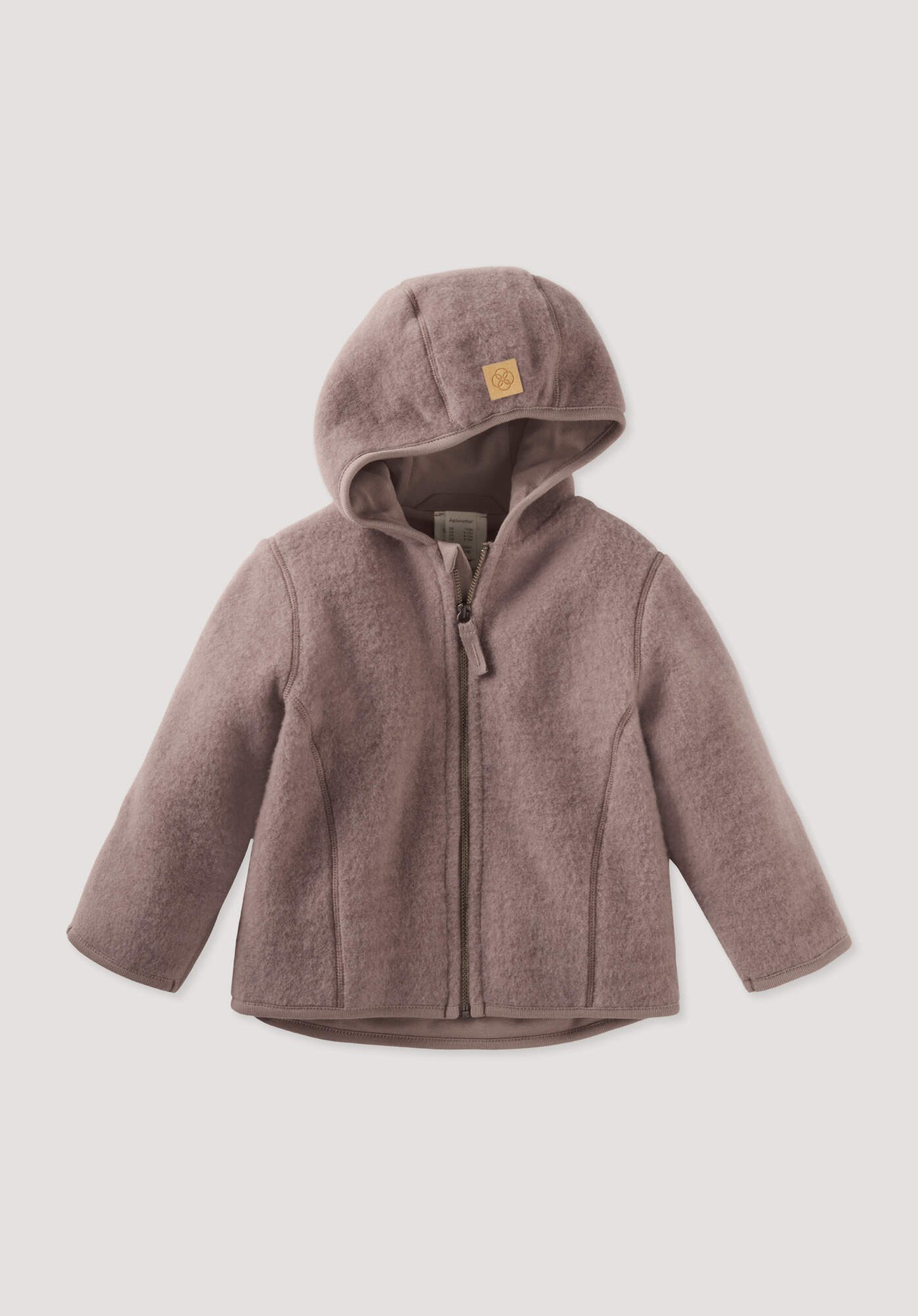 Hessnatur Fleecejacke Wollfleece aus reiner Bio-Merinowolle (1-St)