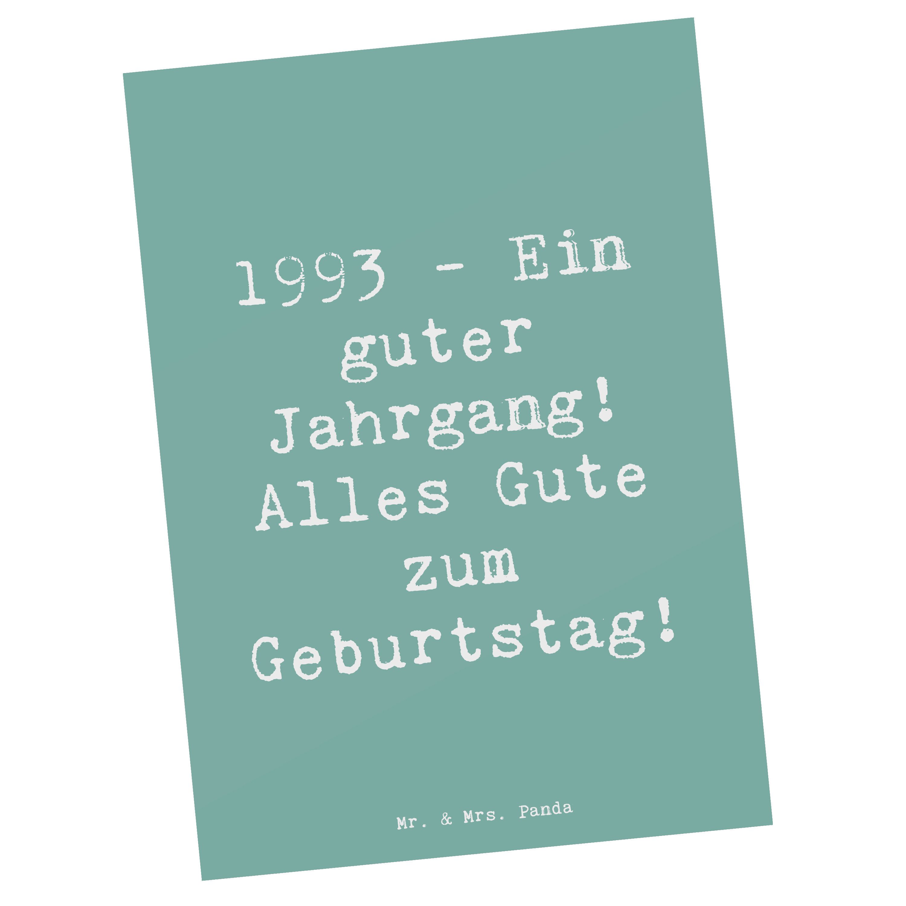 Postkarte 1993 Geburtstag - Meeresbrise - Geschenk, Geburtstag 1993, Jubiläumsj