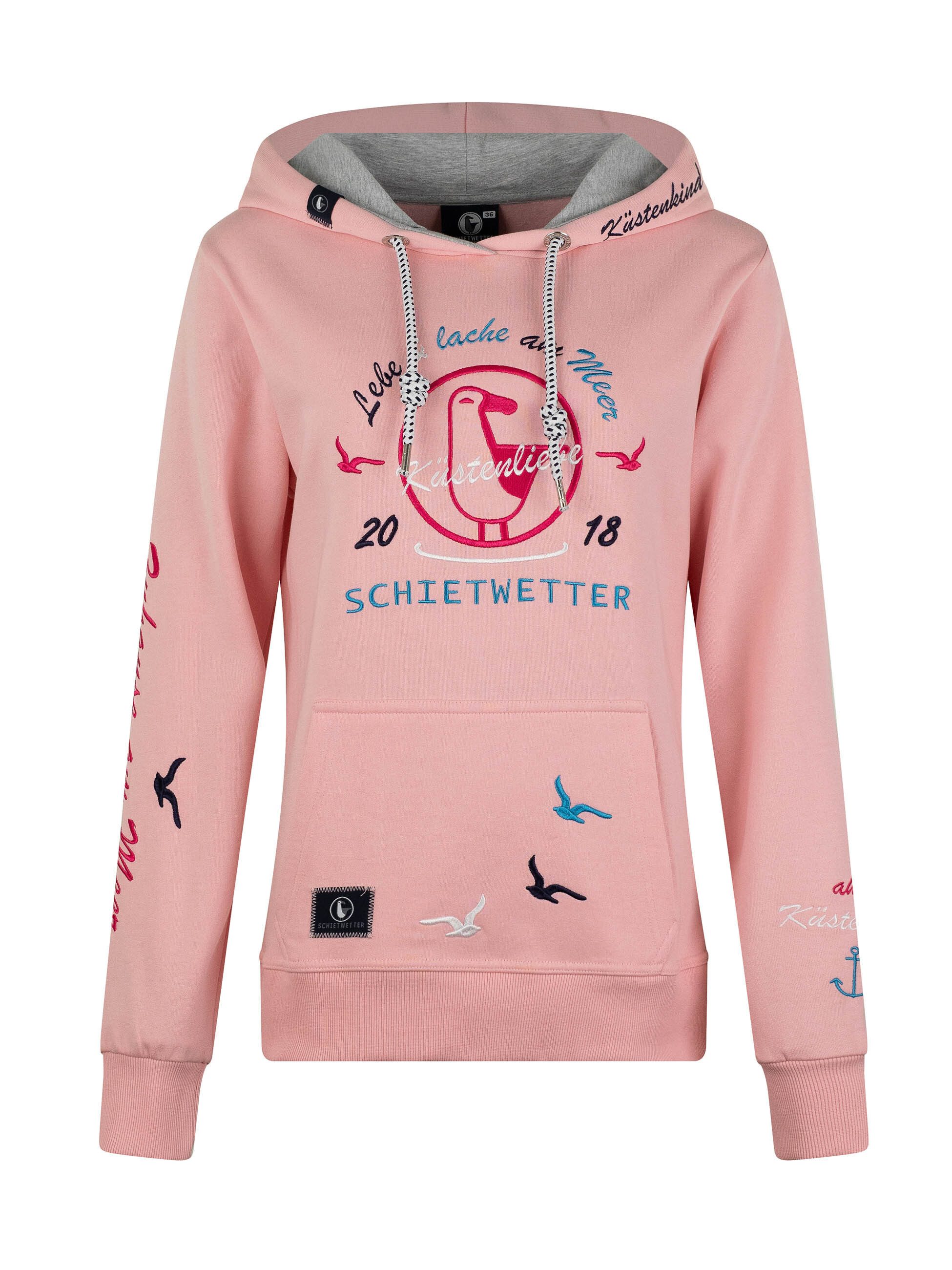 Schietwetter Kapuzenpullover Damen Hoodie Finja Flüstertüte günstig online kaufen