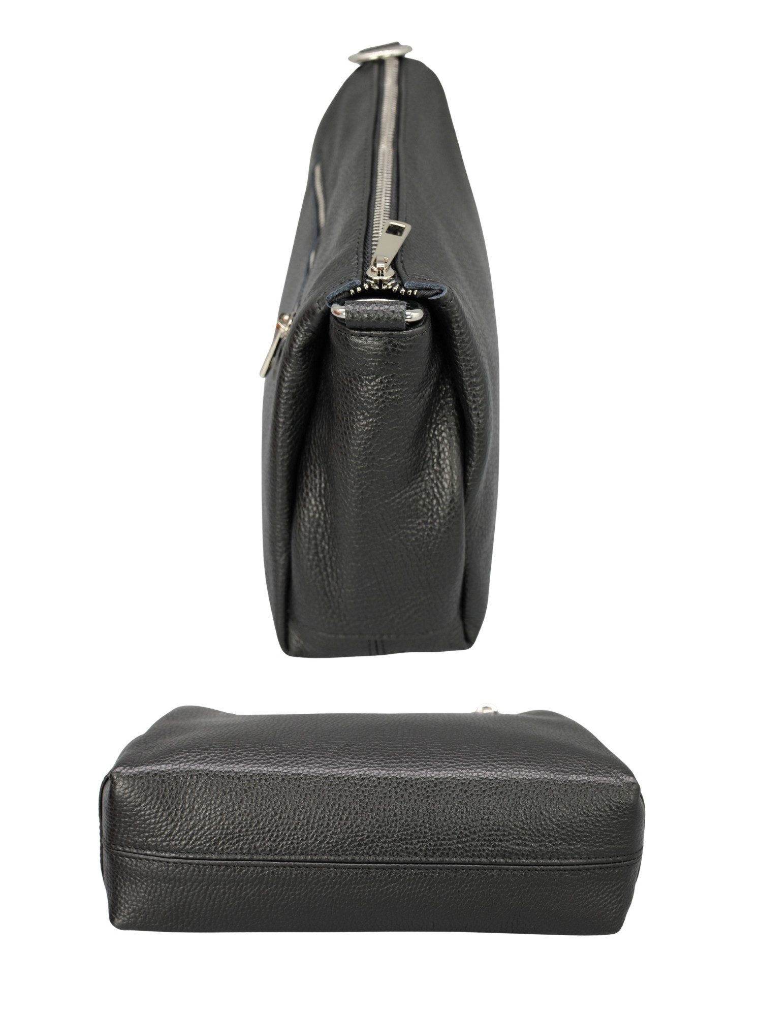 Adel Bags Schultertasche Echtleder Umhängetasche Sahra – Mittelgroß, viele Fächer, verstellbar, echtes Leder – Bild 4 von 5