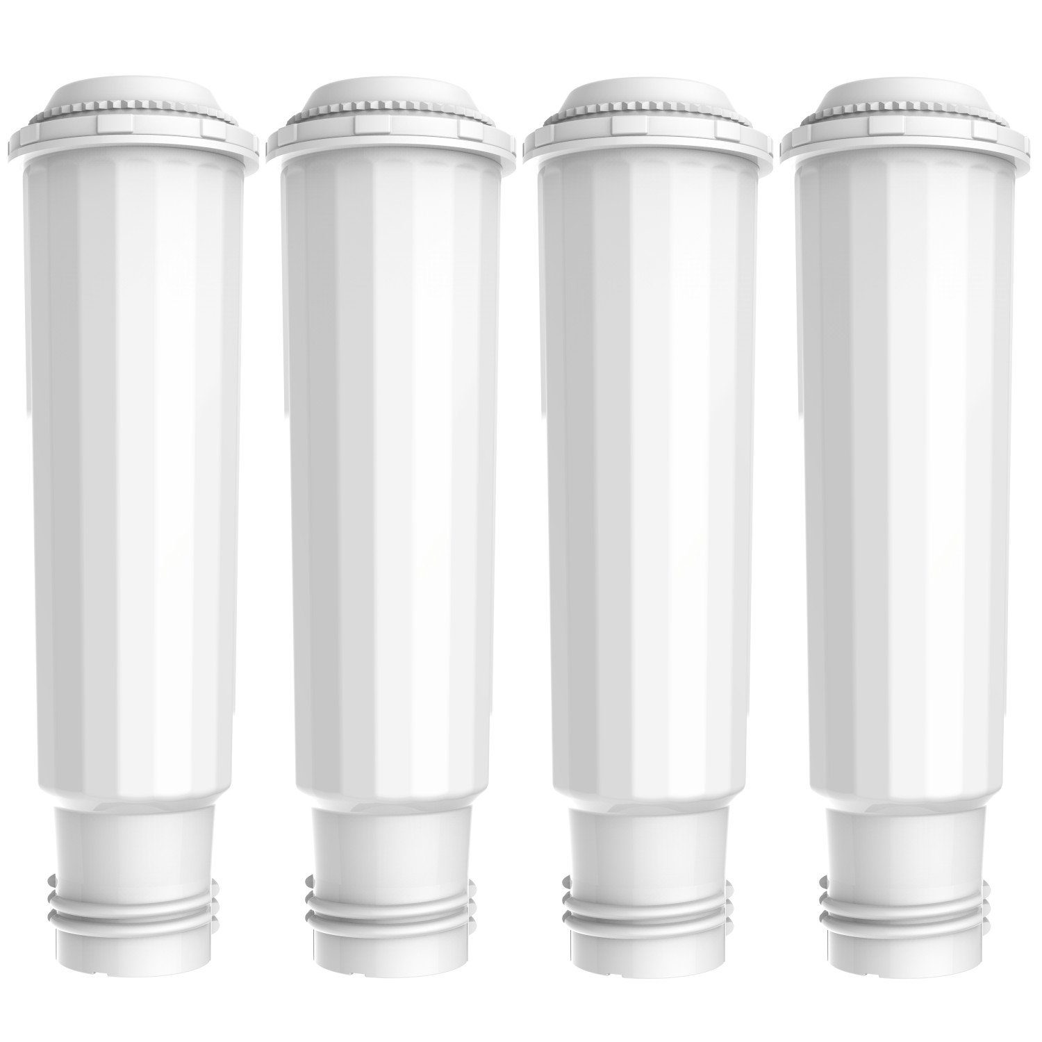 Comedes Wasserfilter Comedes 4er Set kompatibel Krups, Melitta und Nivona Kaffeeautomaten, Zubehör für ähnlich wie Krups Claris F-088, Nivona NIRF 700, Jura 7525, Melitta Pro Aqua, ähnlich wie Krups Claris, Jura 7525, Melitta