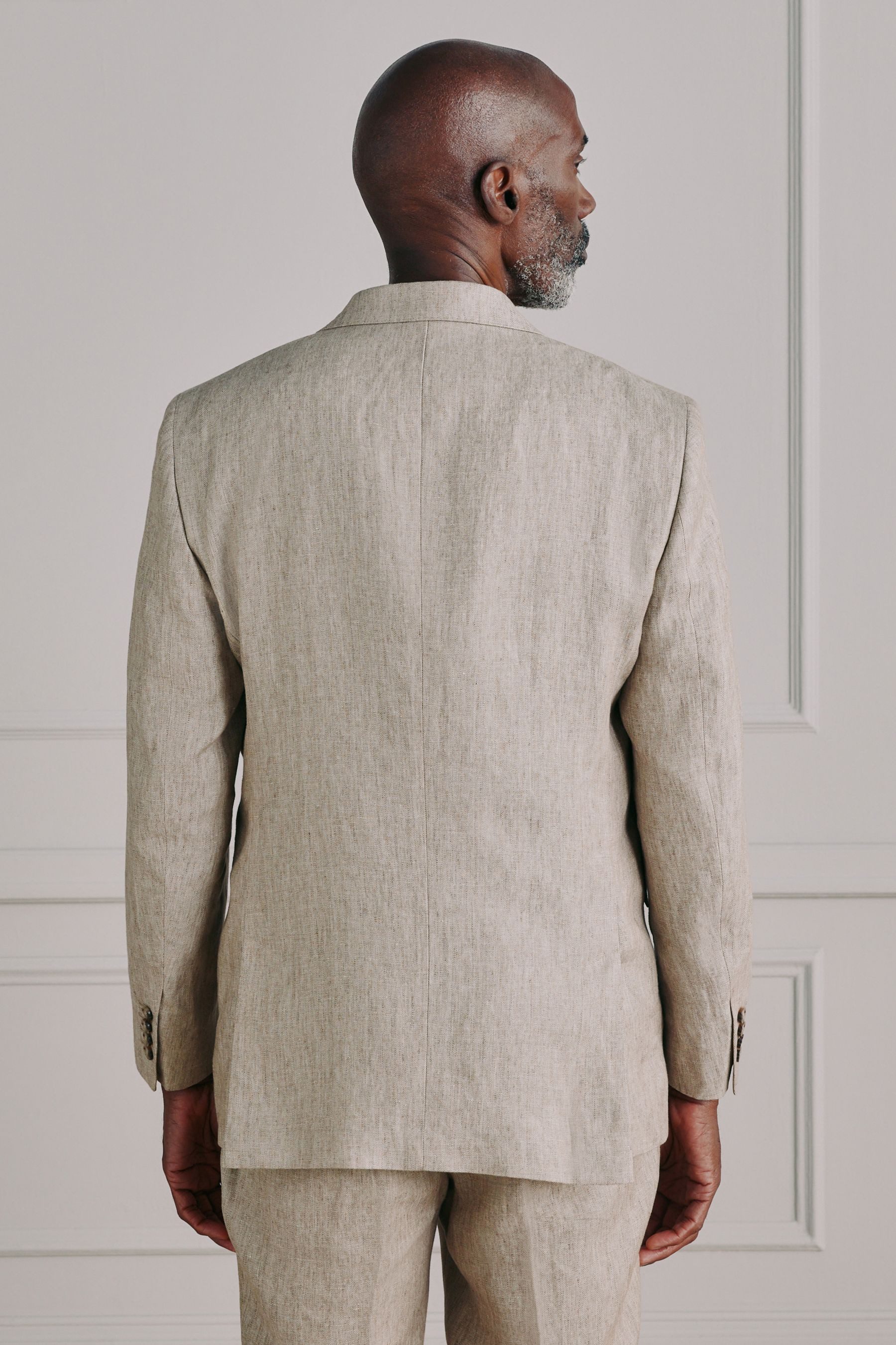 Next Sakko Signature Tailored Fit Anzugsakko aus Leinen (1-tlg)