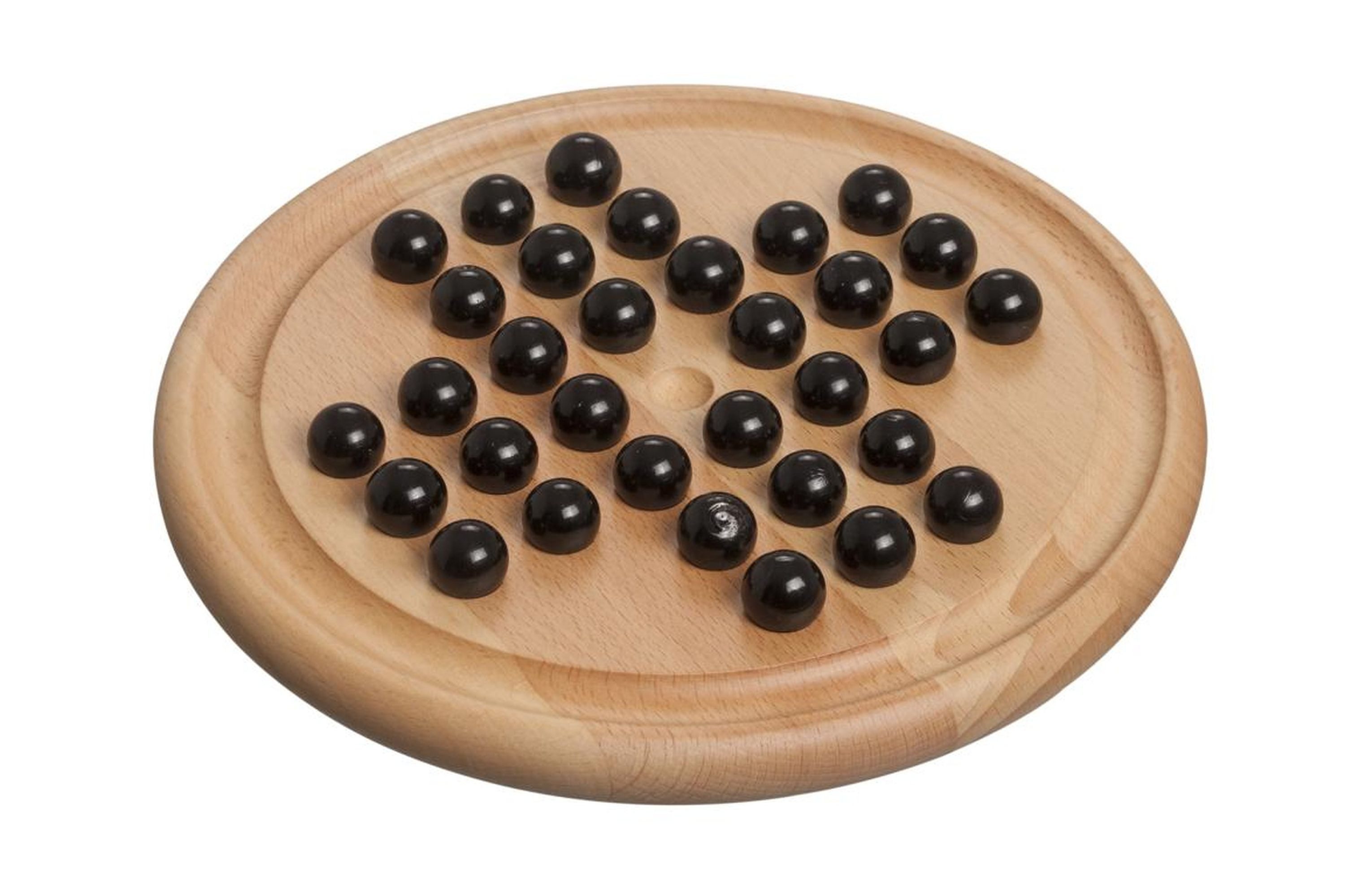 Philos Spiel Solitaire aus Holz/Glaskugeln [ 281004 ]