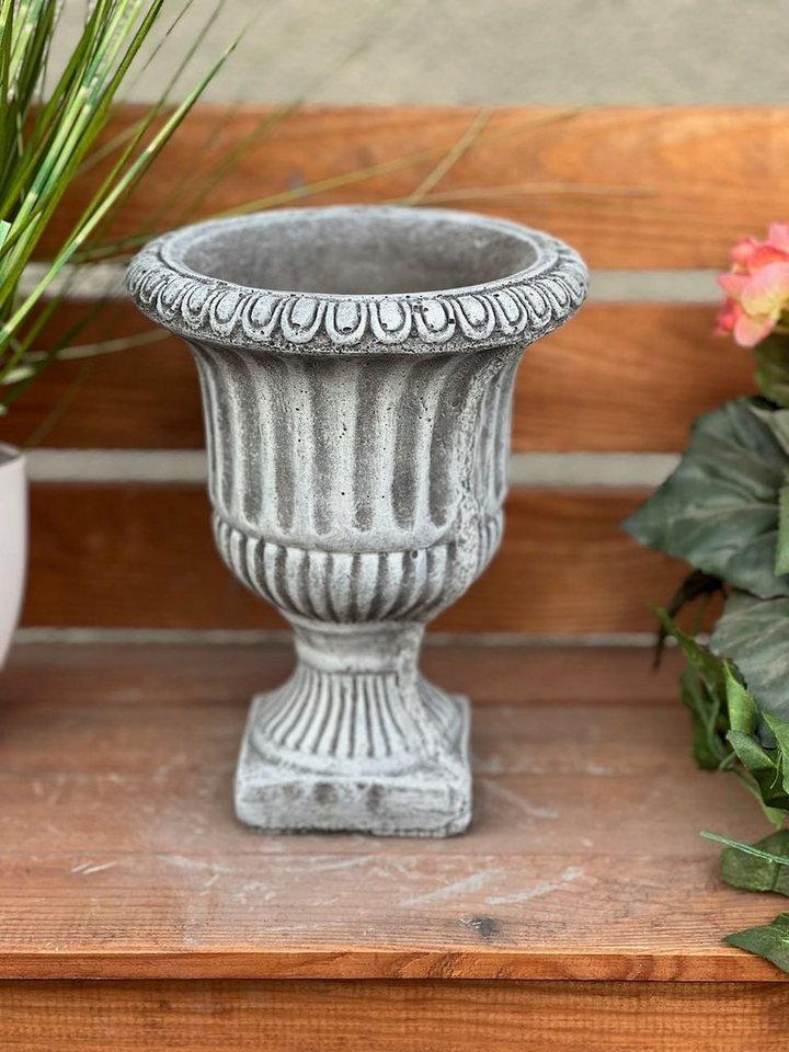Thumbnail - Stone and Style Pflanzschale stoneandstyle Pflanzschale Kelch Pflanzkelch Steinguss massiv
