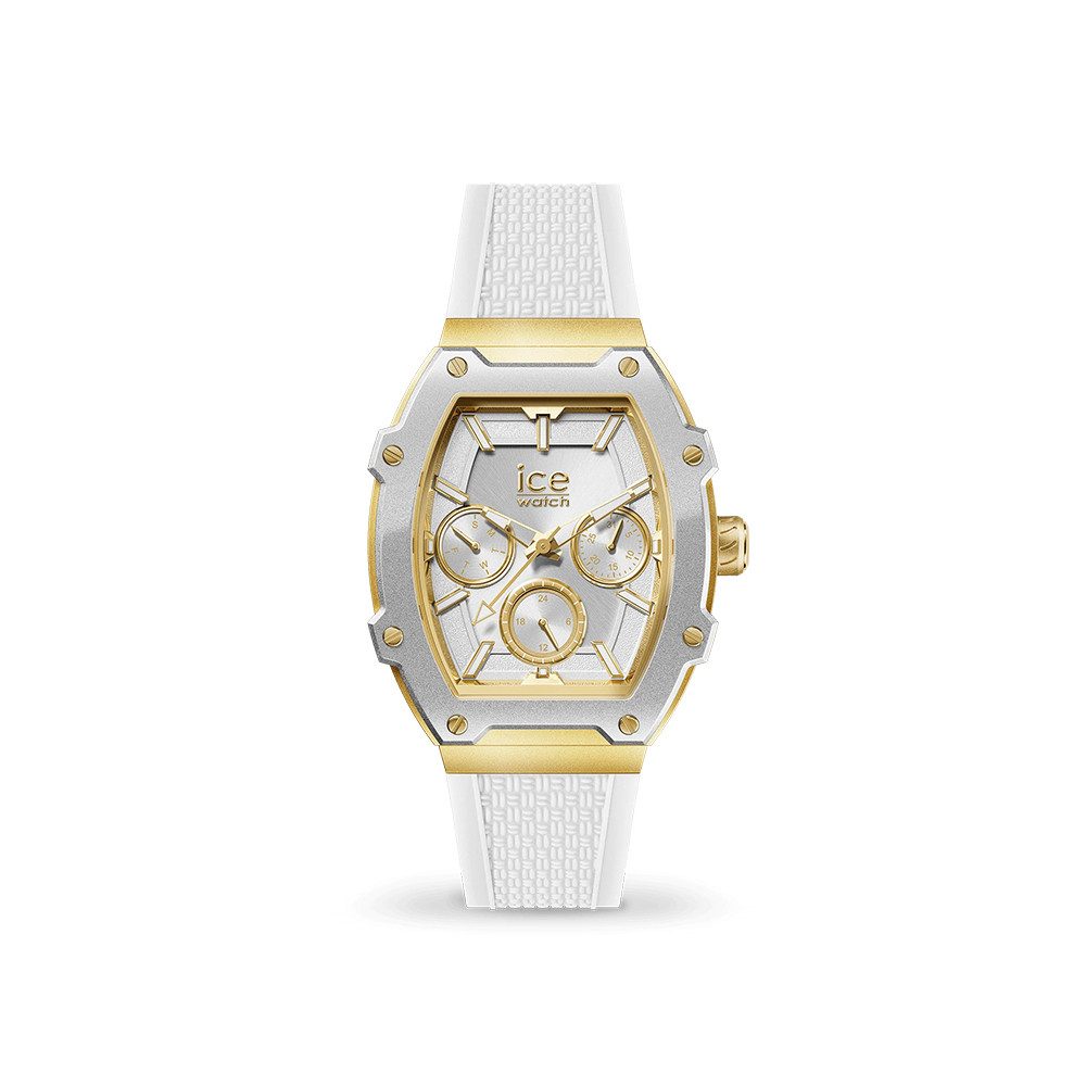 ice-watch Quarzuhr Ice-Watch Ice Boliday White Gold Steel (M) 023897, Ice-W günstig online kaufen