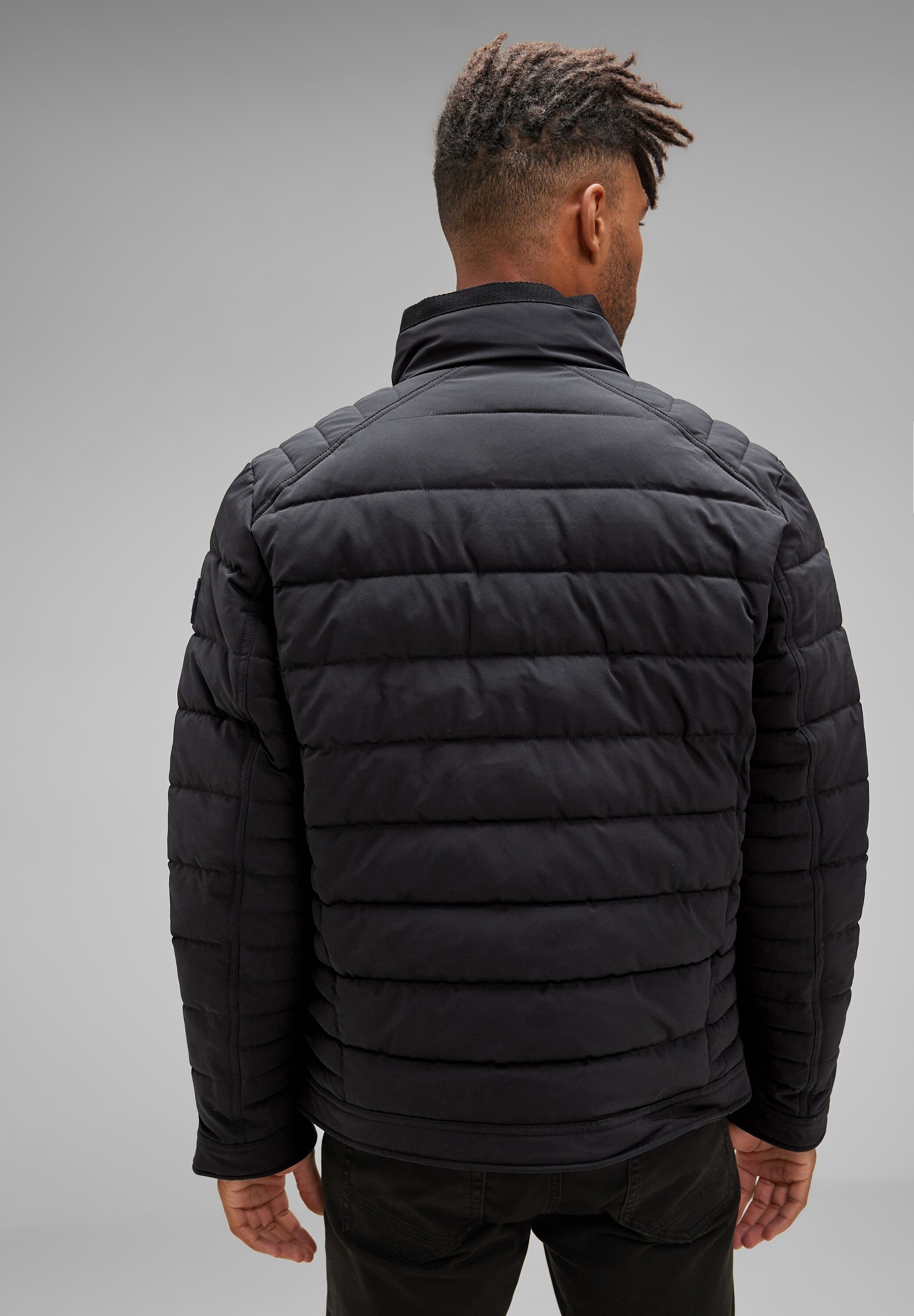 STREET ONE MEN Winterjacke mit Stehkragen günstig online kaufen