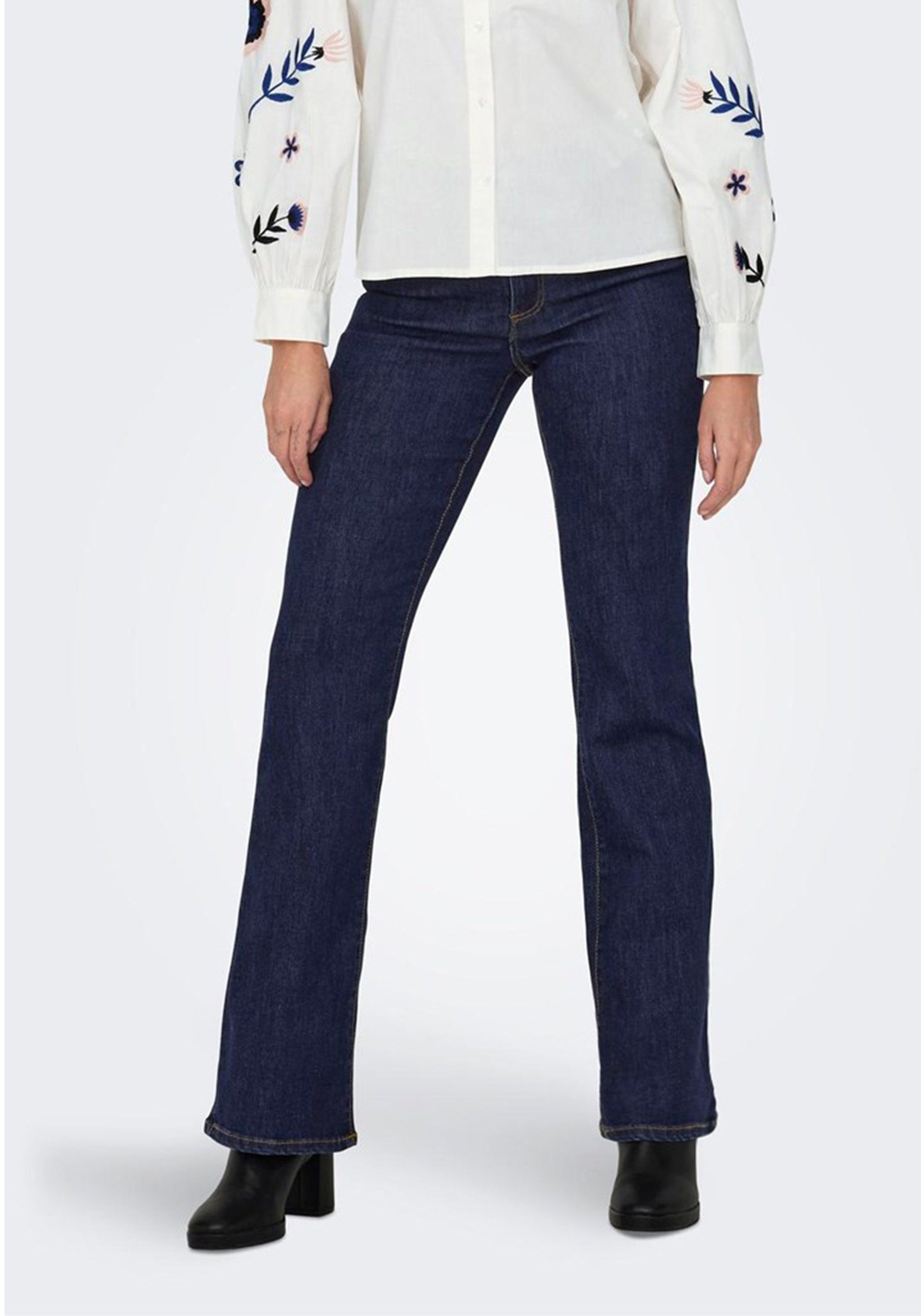 ONLY Bootcut-Jeans B800 Damen Bootcut Jeans günstig online kaufen