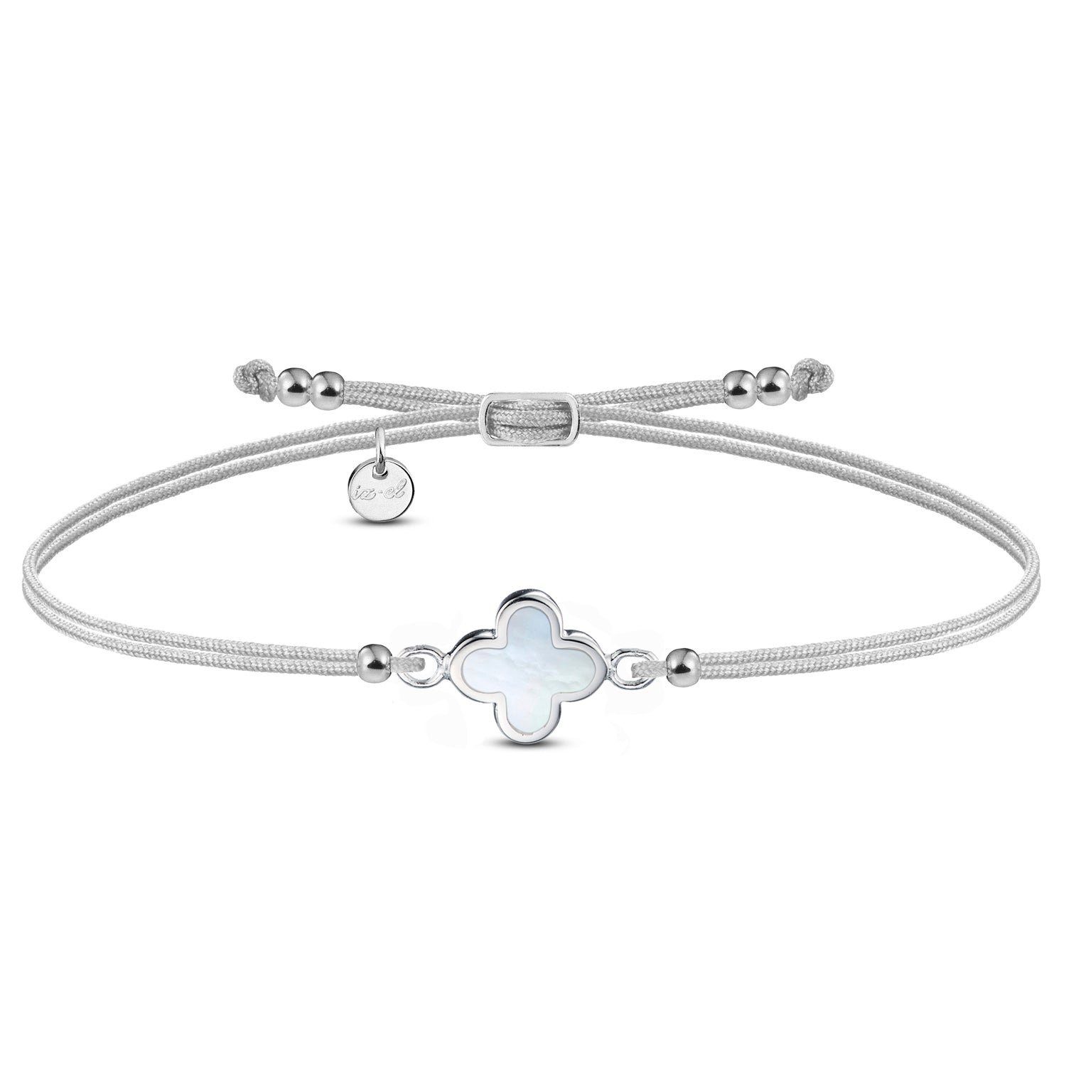 iz-el Armband Armband Silber Kleeblatt Perlmutt günstig online kaufen