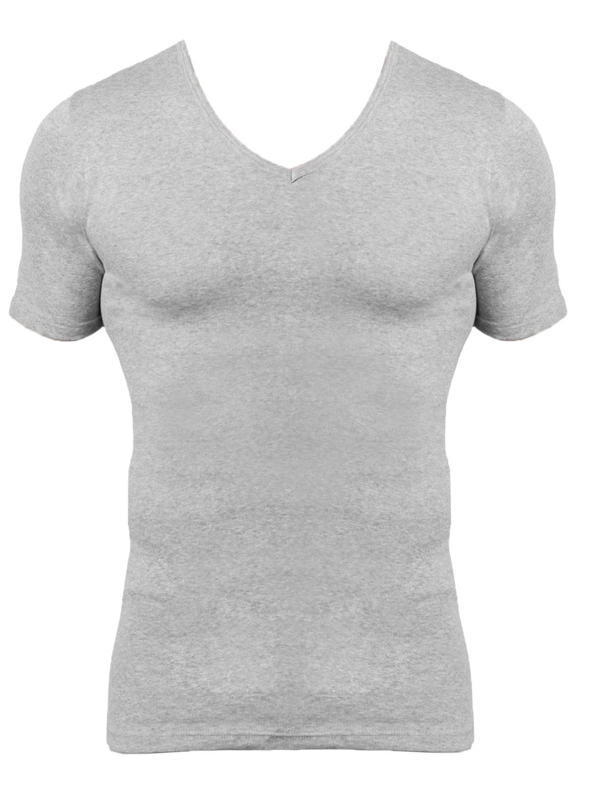 Bio Unterziehshirt hohe (Packung, 2er Pack Cotton KUMPF T-Shirt Markenqualität Herren 2-St)