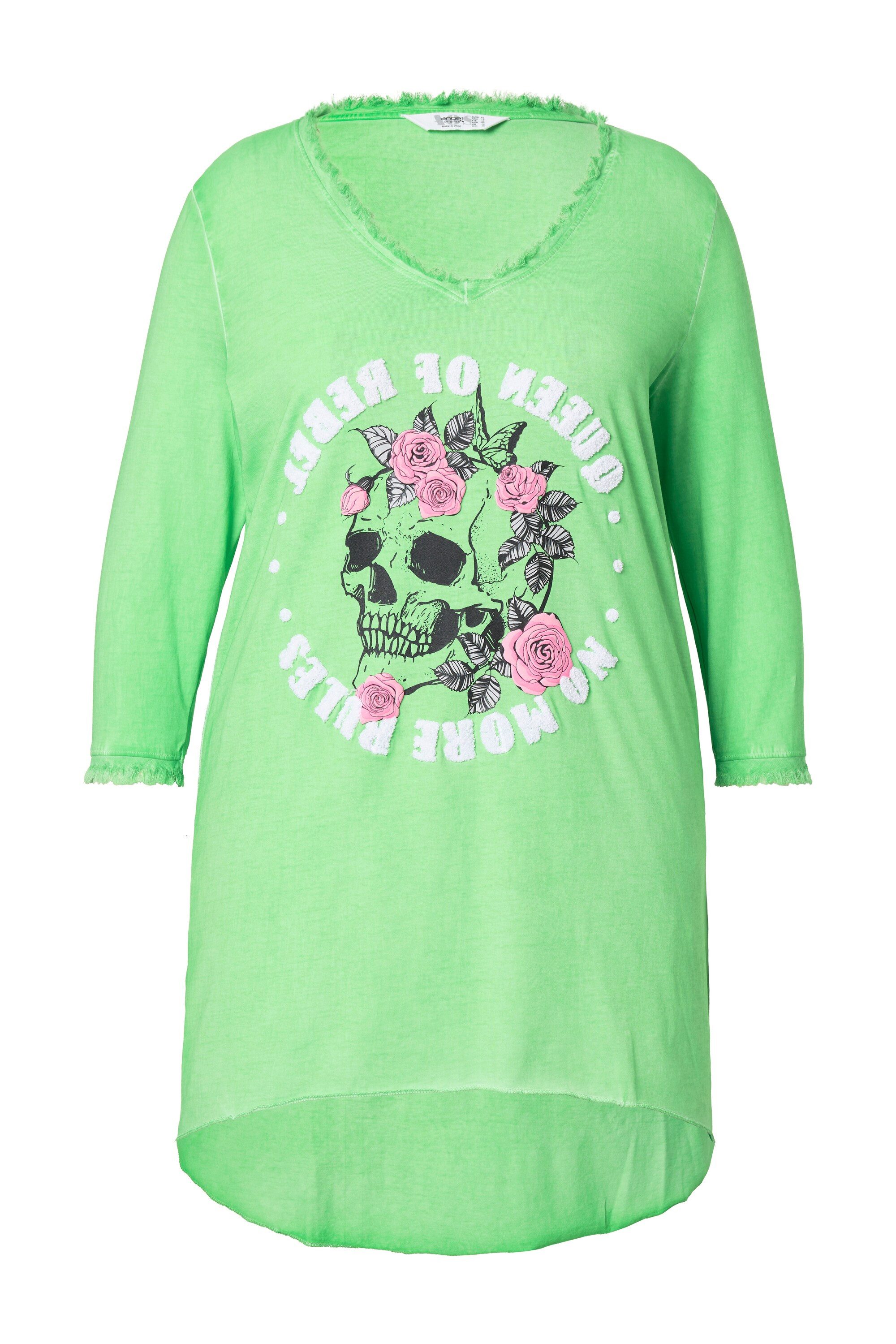 Angel of Style T-Shirt T-Shirt A-Linie Totenkopf-Motiv günstig online kaufen