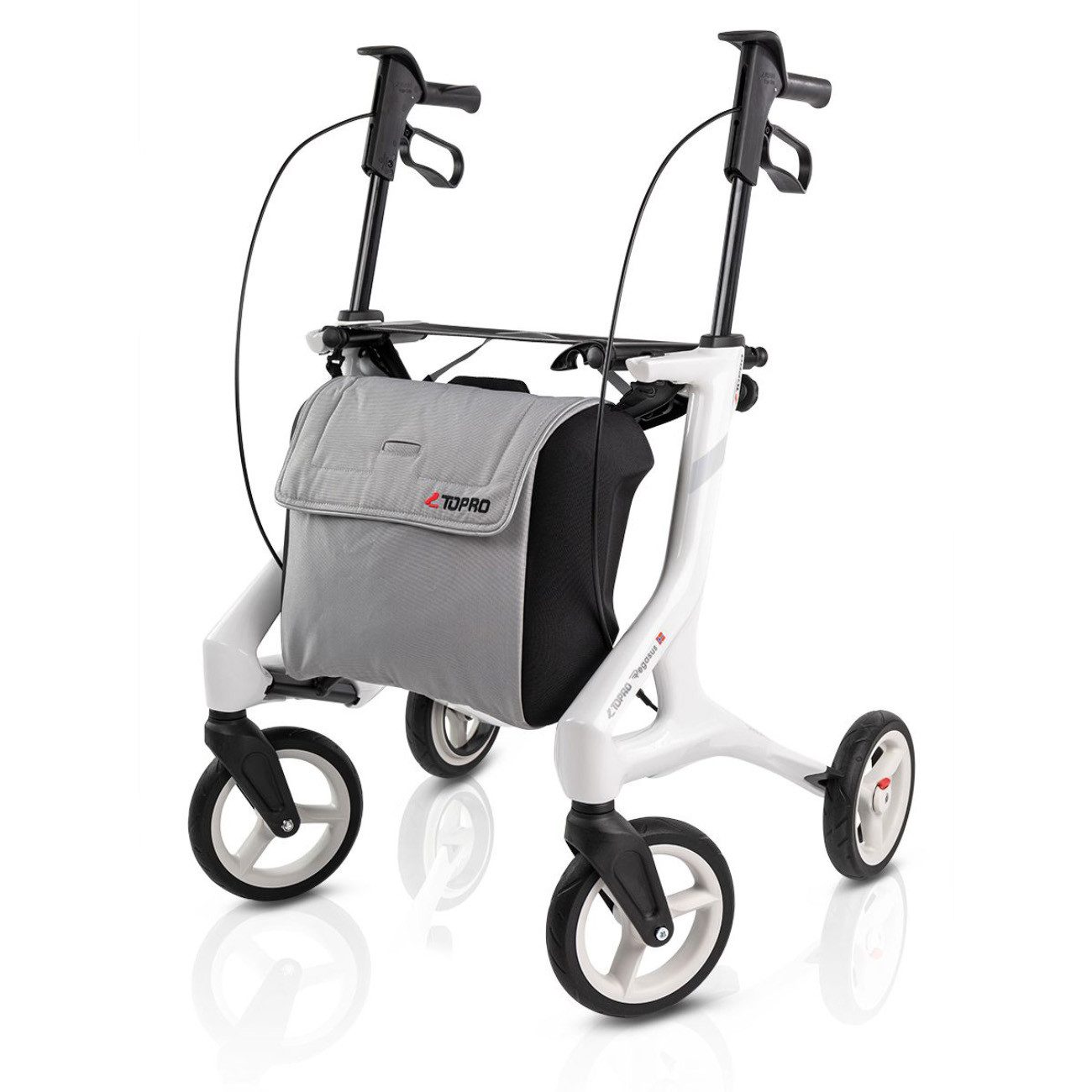Topro Rollator Pegasus Carbon Rollator Farbe: Weiß