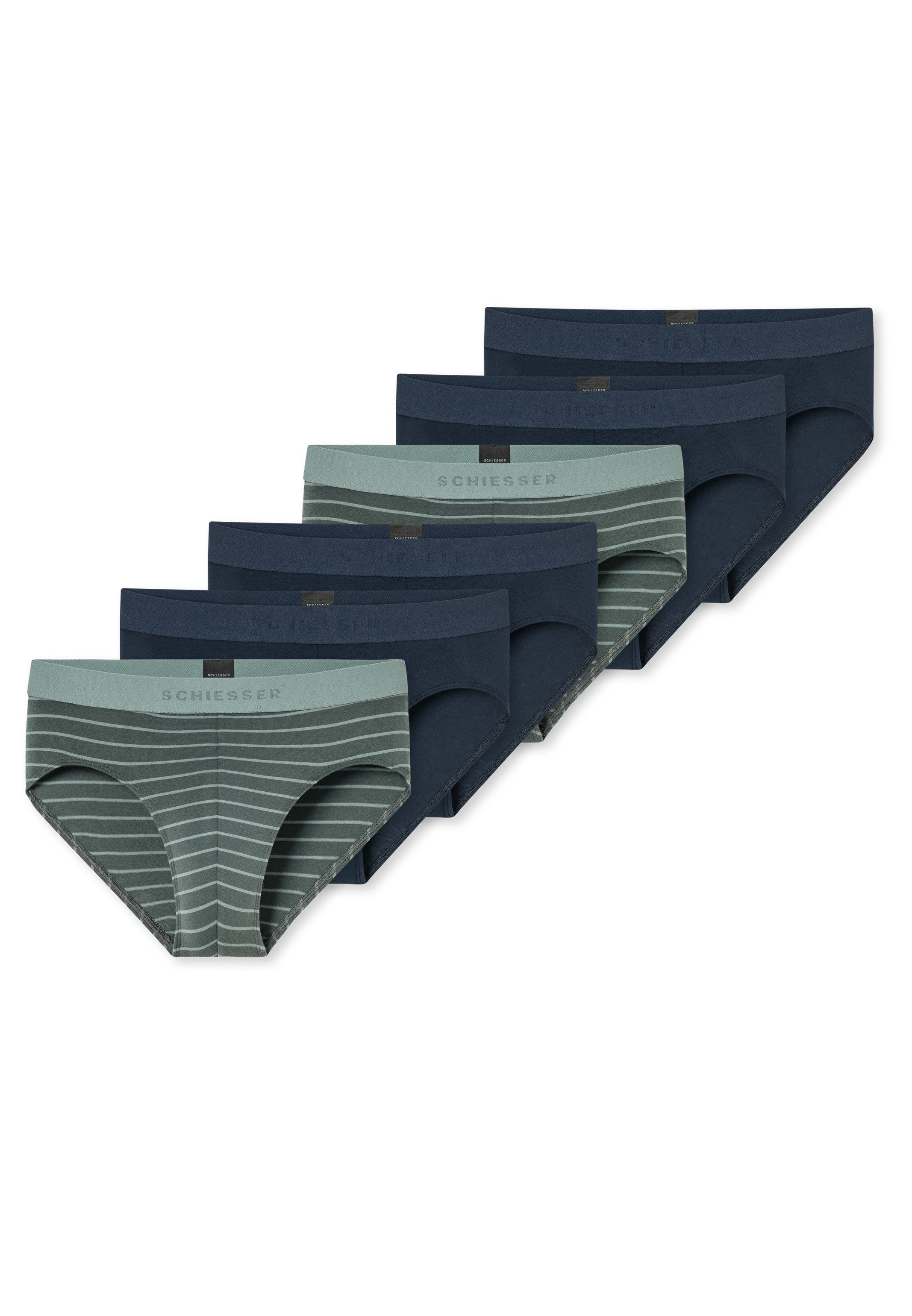 Schiesser Slip 6er Pack 95/5 Cotton günstig online kaufen