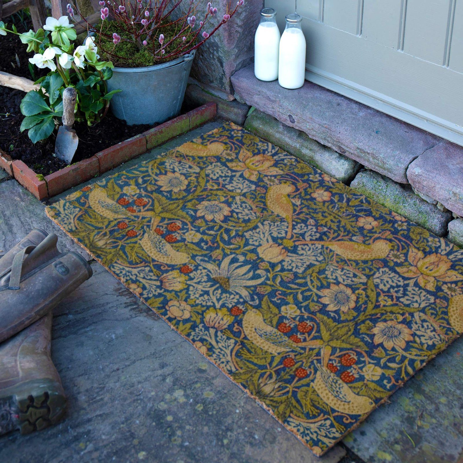 Artsy Mats Fußmatte Fußmatte William Morris Erdbeerdieb (90 x 60 cm)