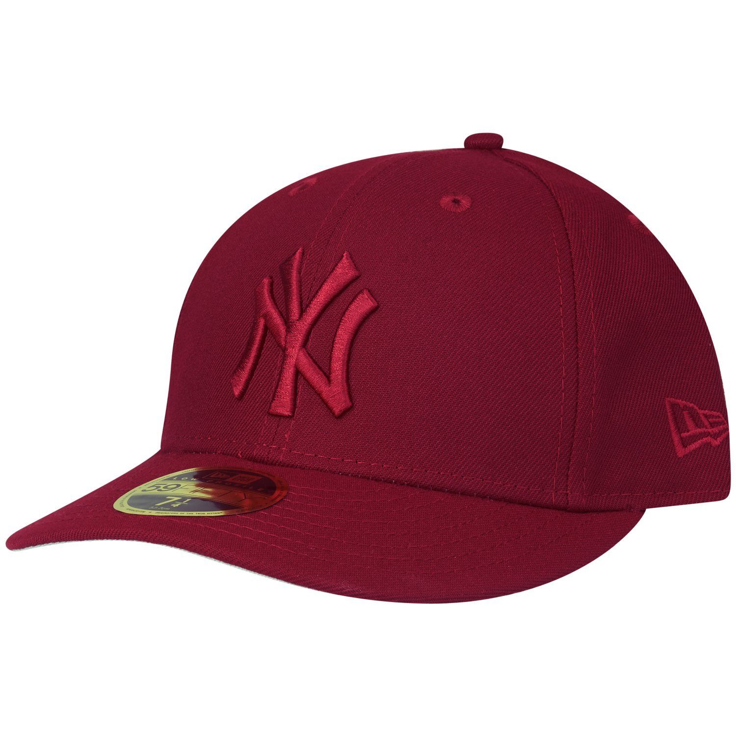 New Era Yankees Cap Rot Profile Fitted Low 59Fifty New York