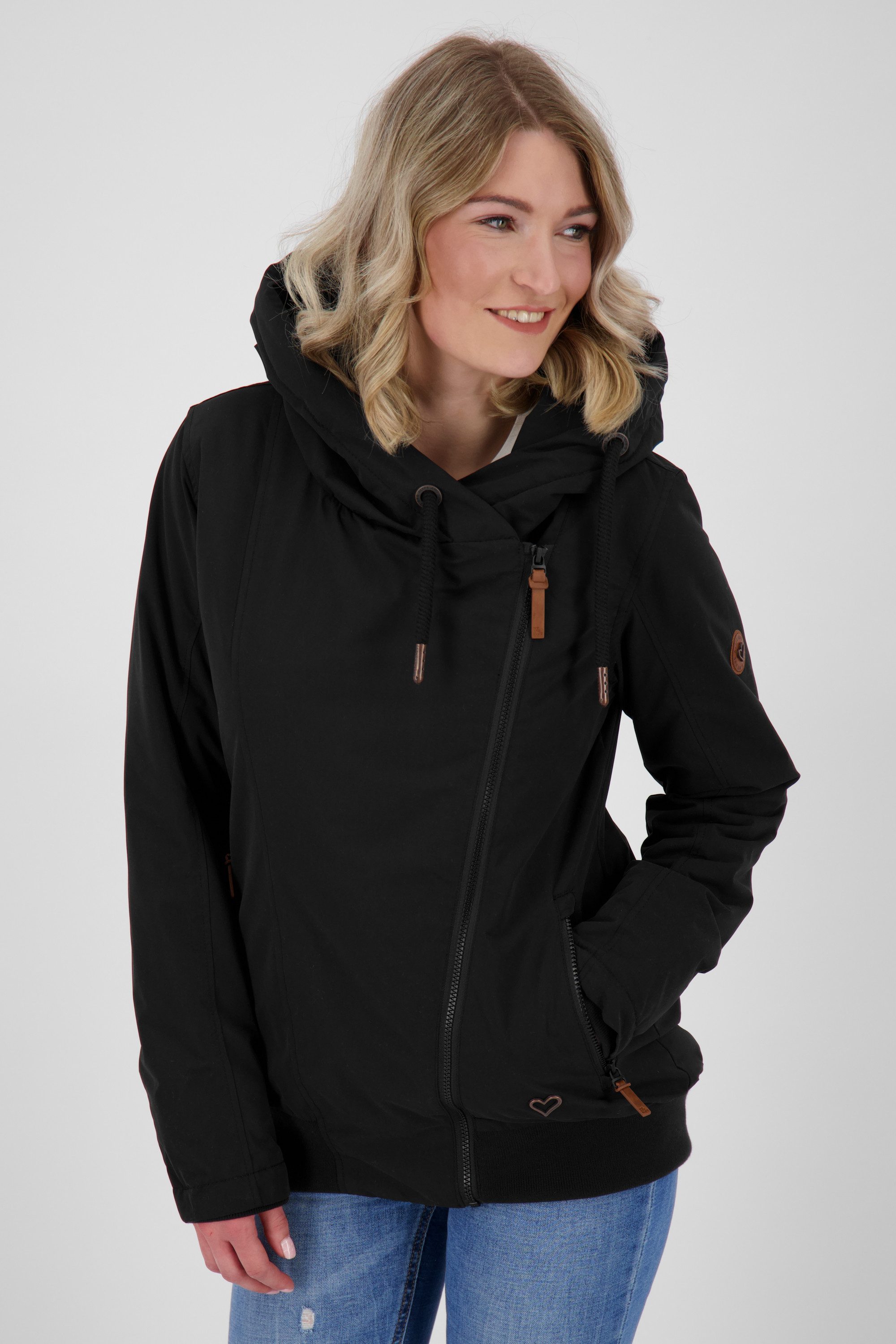 Alife & Kickin Kurzjacke KiddoAK A Damenkurzjacke CS mit Kapuze