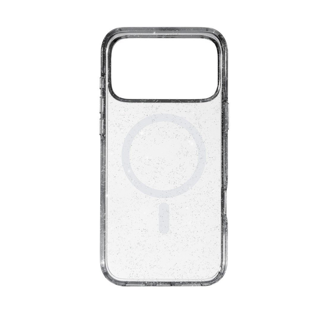White Diamonds Smartphone-Hülle Cover "Mag Glitter" für Apple iPhone 17 Pro Max, Transparent, Anti-Vergilbung, Kraztschutz, Stoßfeste Ecken
