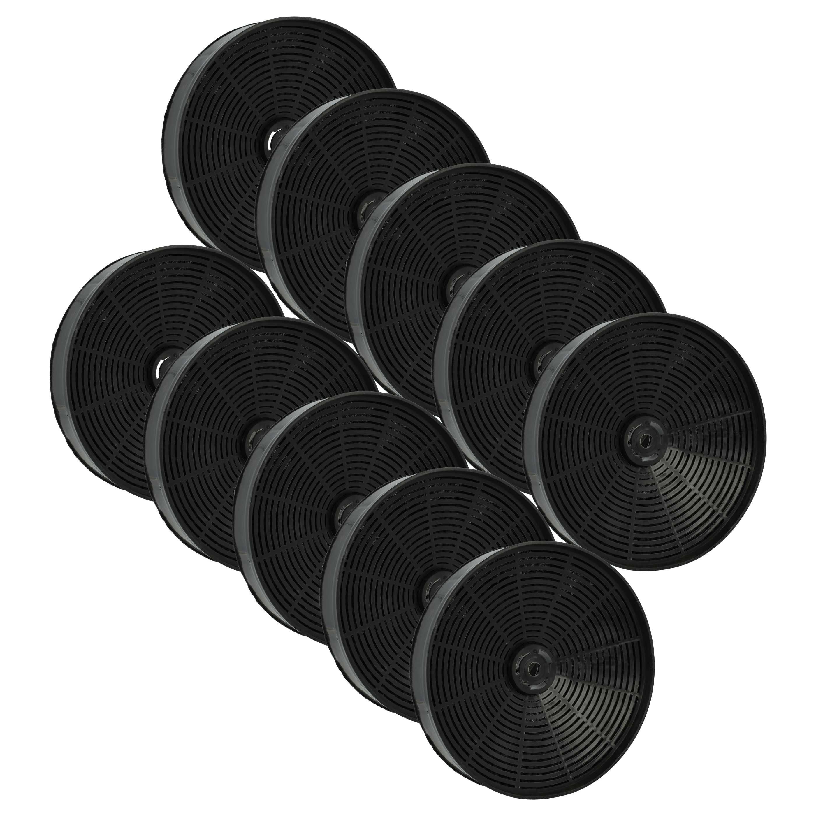 vhbw Aktivkohlefilter passend für Electrolux EFG695B 90000007500, EFI691B 90000007700, Zubehör für Electrolux EFG695B 90000007500 EFI691B 90000007700 EFI691W 95510142100