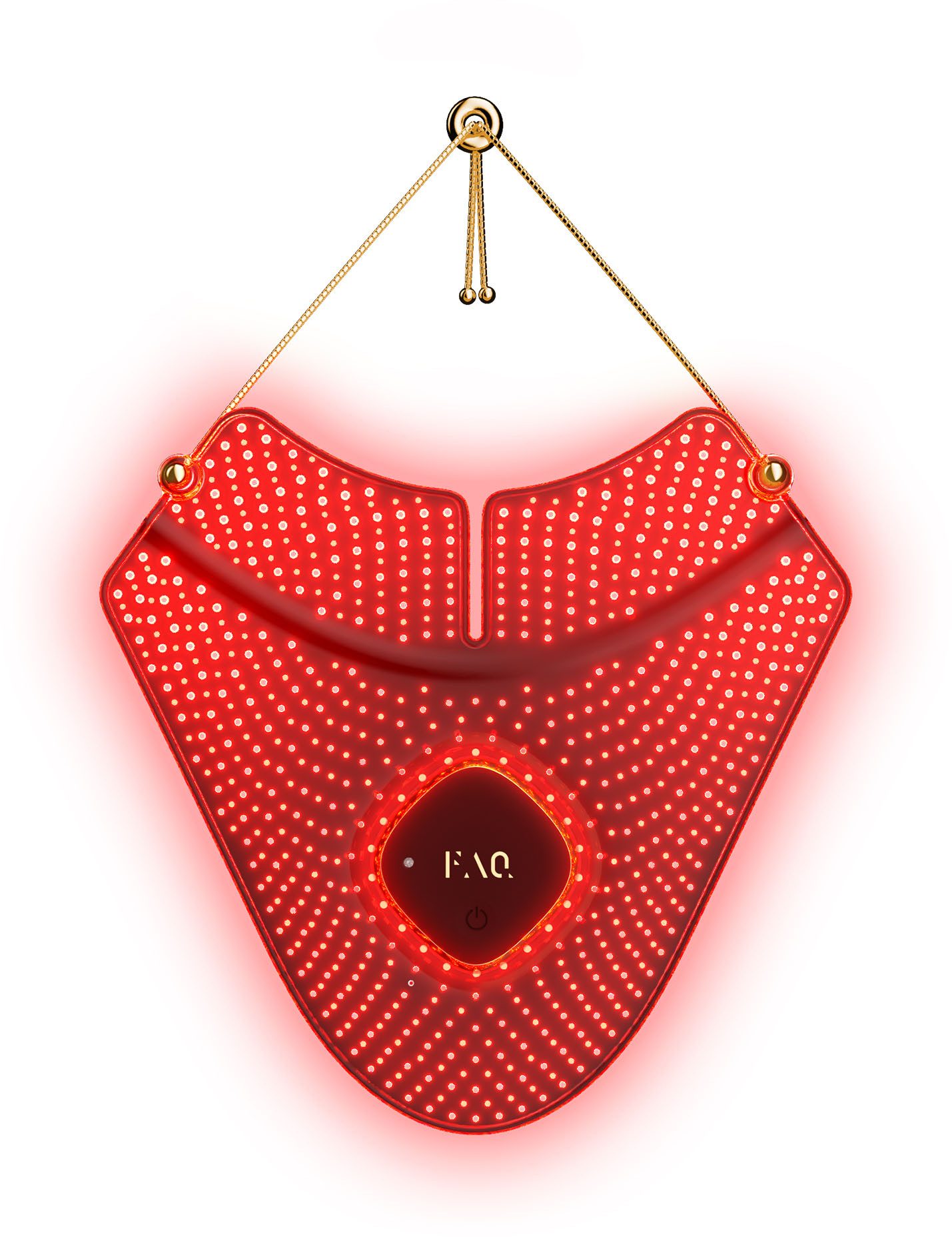 Lichttherapiegerät FAQ™ 211 Silicone LED Neck & Décolleté Mask