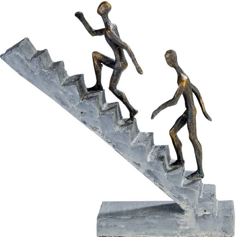 Casablanca by Gilde Dekofigur Skulptur Staircase (1 St), Dekoobjekt, Höhe 28 cm, mit Spruchanhänger, Wohnzimmer