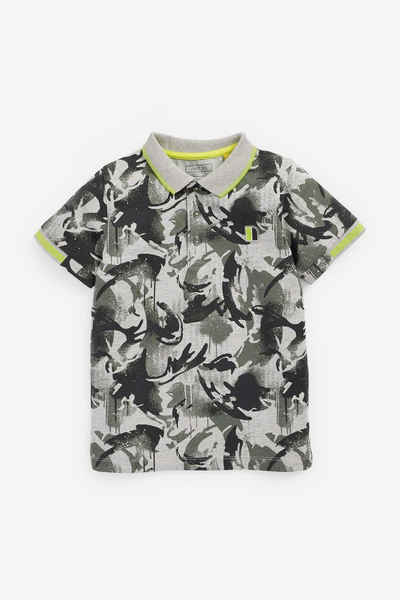 Next Poloshirt »Poloshirt mit Camo-Muster«