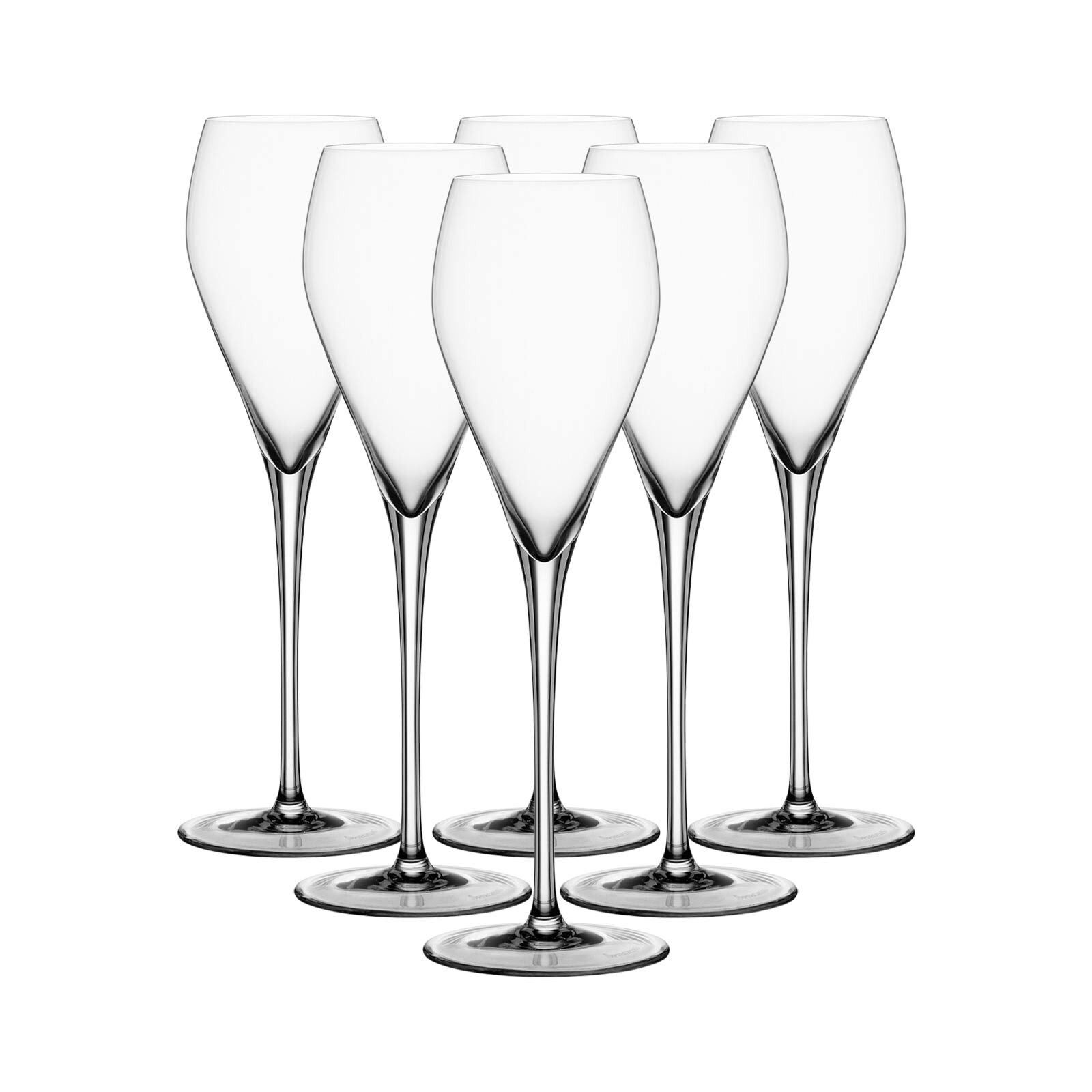 SPIEGELAU Champagnerglas Sparkling Party Champagnergläser 250 ml, 6-tlg., Glas