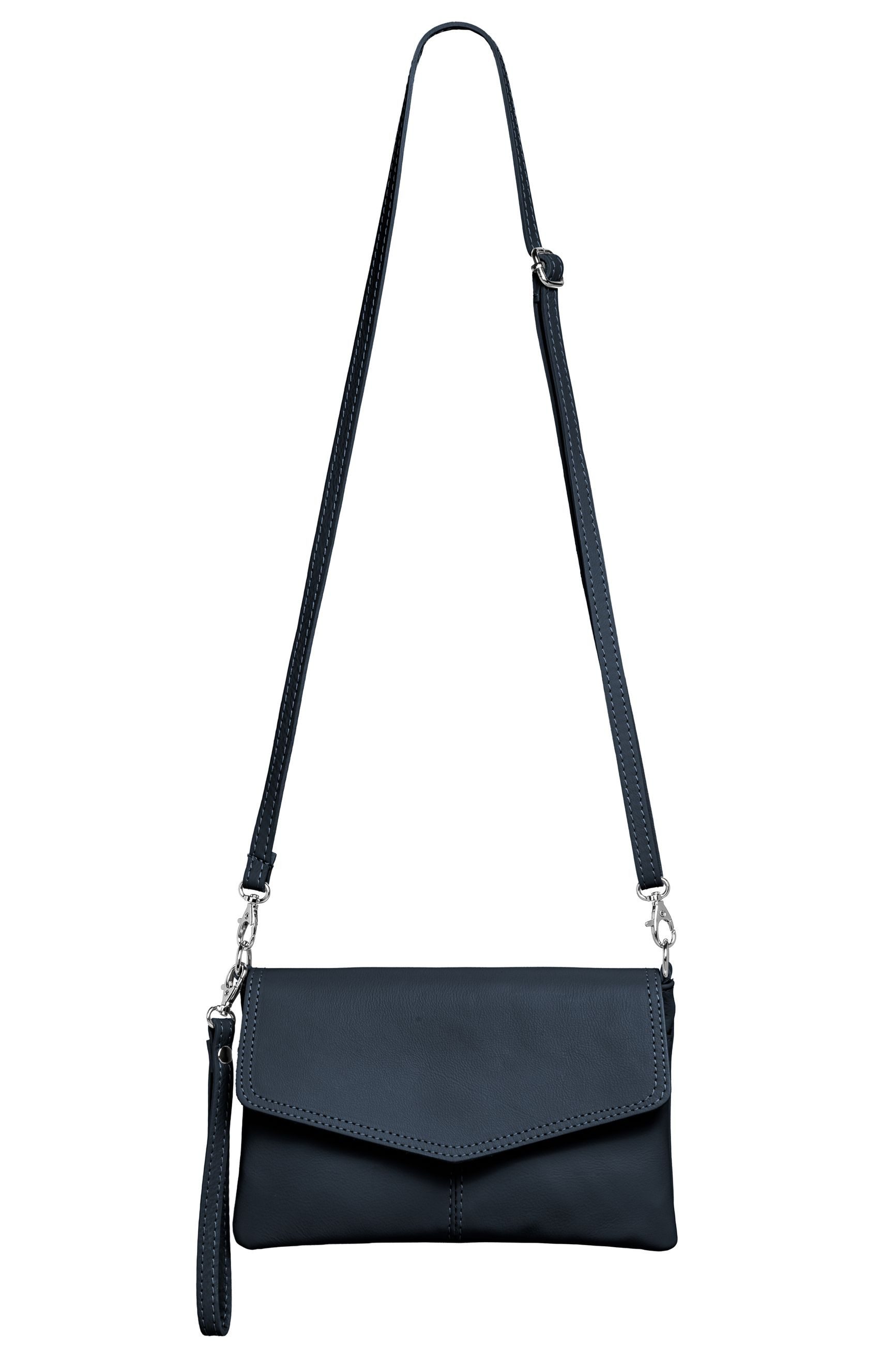 Caspar Clutch Abendtasche Leder Damen Umhängetasche günstig online kaufen