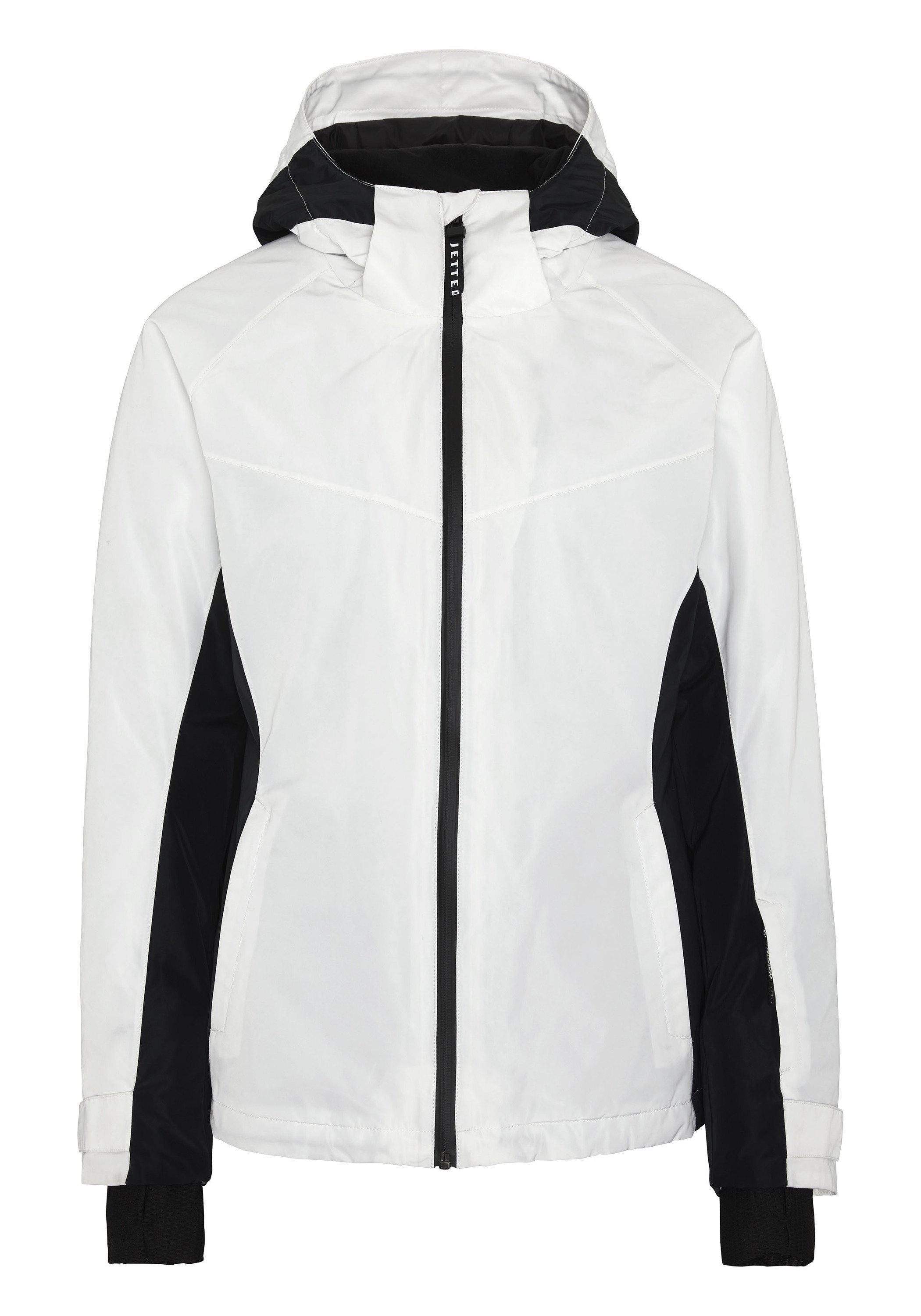 JETTE SPORT Outdoorjacke mit Kapuze 11-0601 Bright White