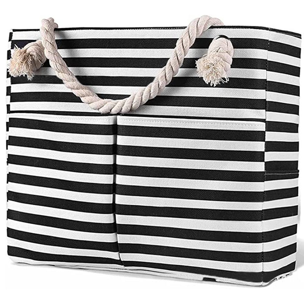 Strandtasche Große Badetasche,Schwimmbadtasche,Faltbare Reisetasche für Picknick