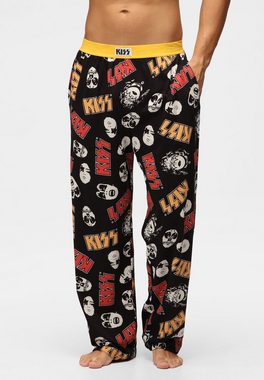 Recovered Loungepants Loungepant - KISS Faces Black