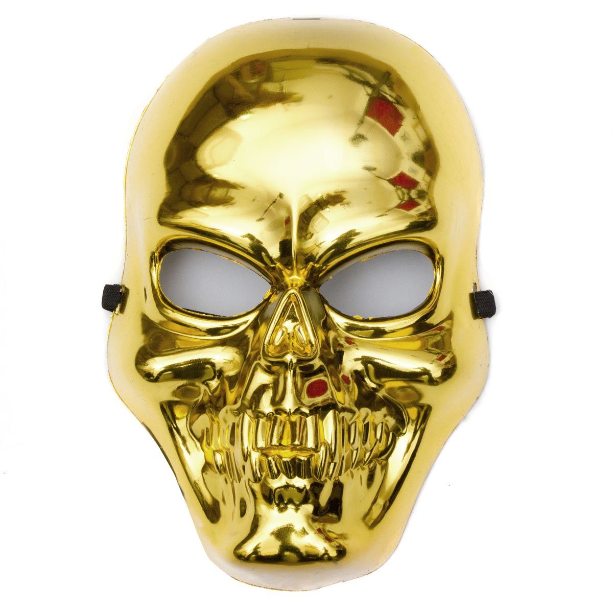 Goods+Gadgets Kostüm Totenkopf Skelett Maske, Halloween Party Kostüm Verkleidung